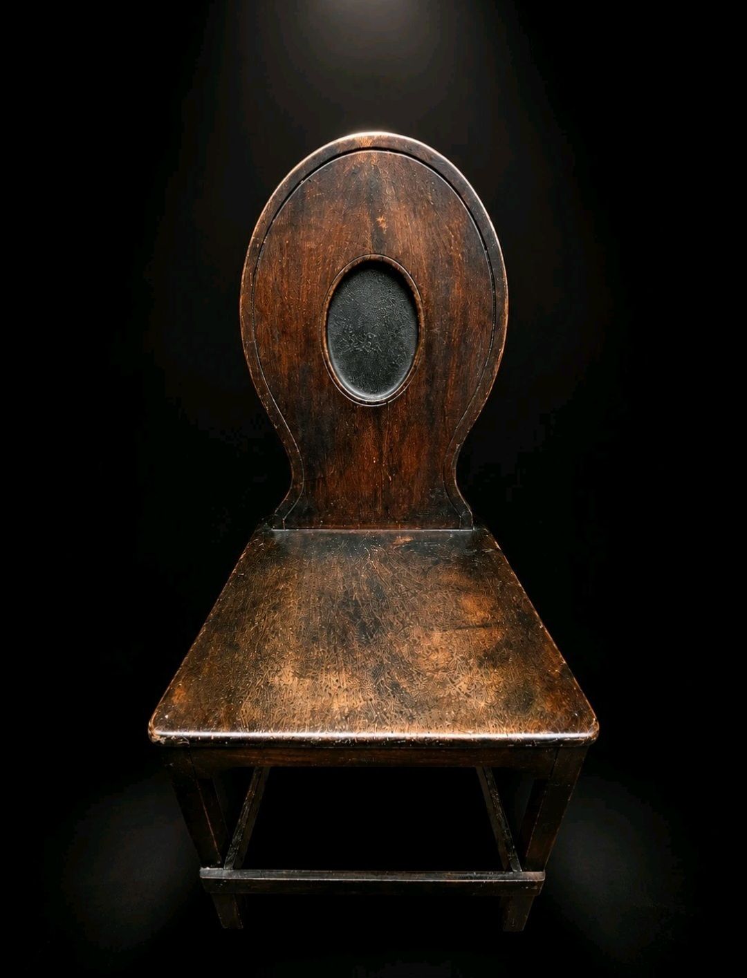 Georgian Oak Chair Primitive Country Dining Chair photo Furniture