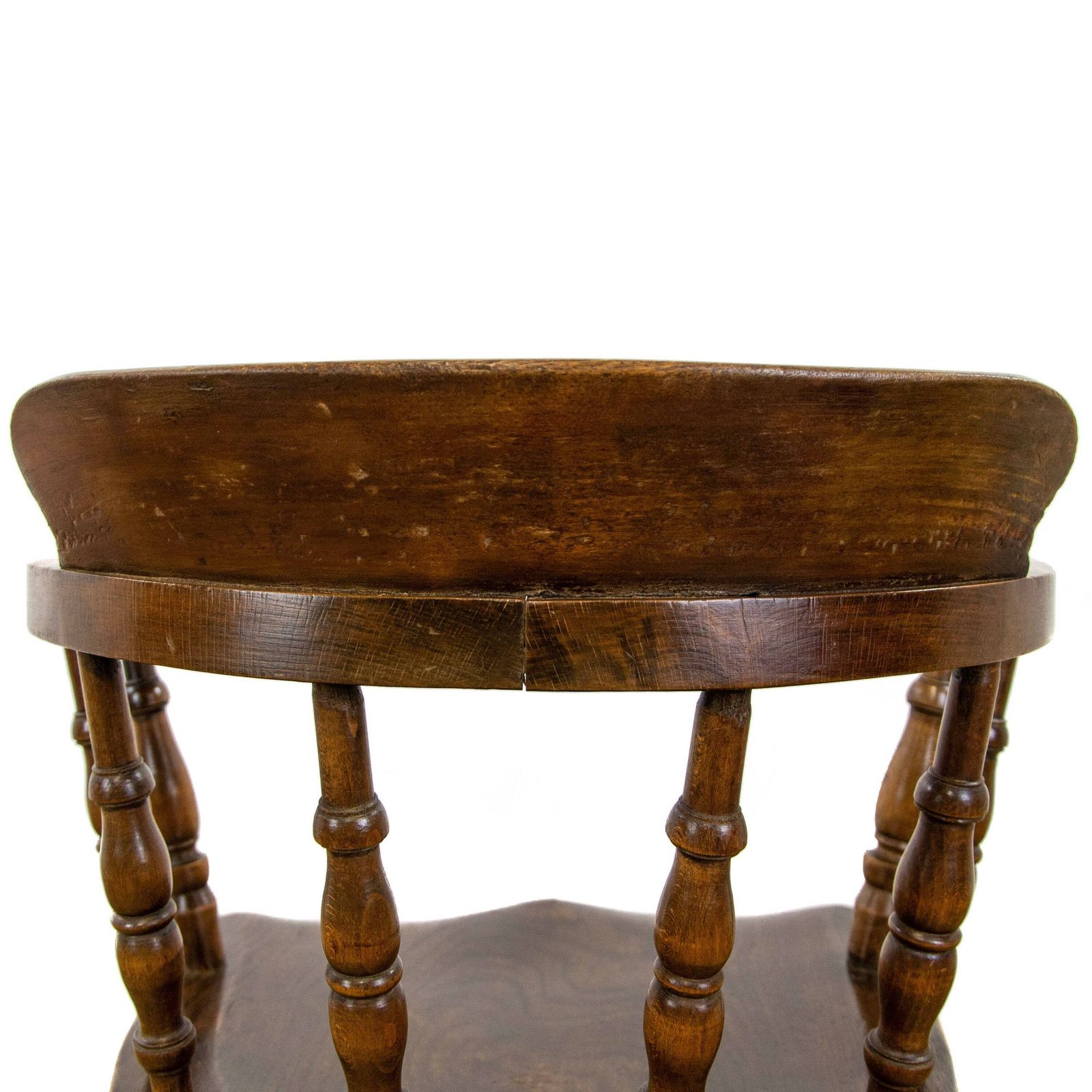 Antique Beech And Elm Captain's Chair | Smoker's Bow Chair | Antique Armchair | Antique Seating | Reading Chair photo buy