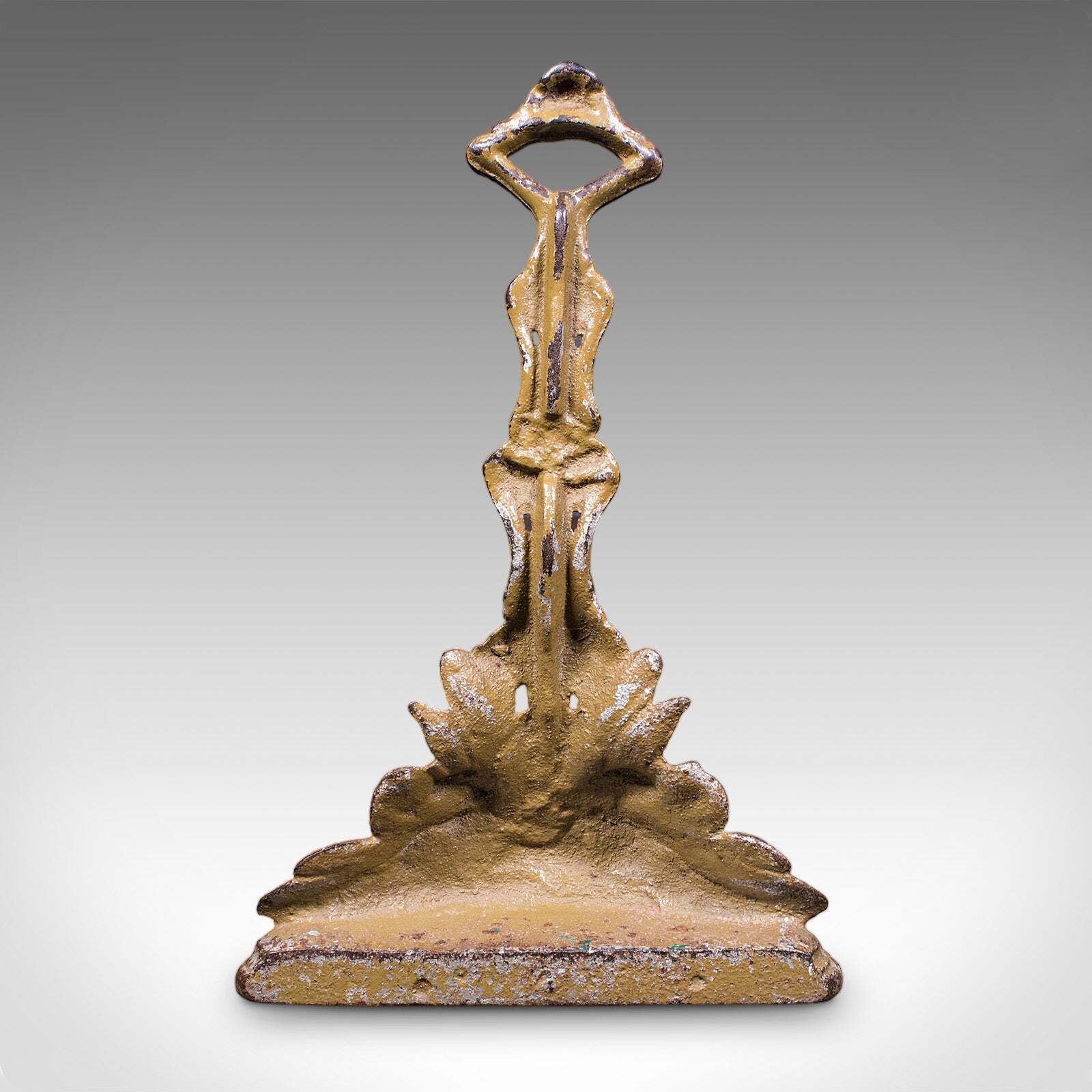 Antique Decorative Doorstop, French, Art Nouveau, Door Keeper, Victorian, C.1900 photo Home Fixtures
