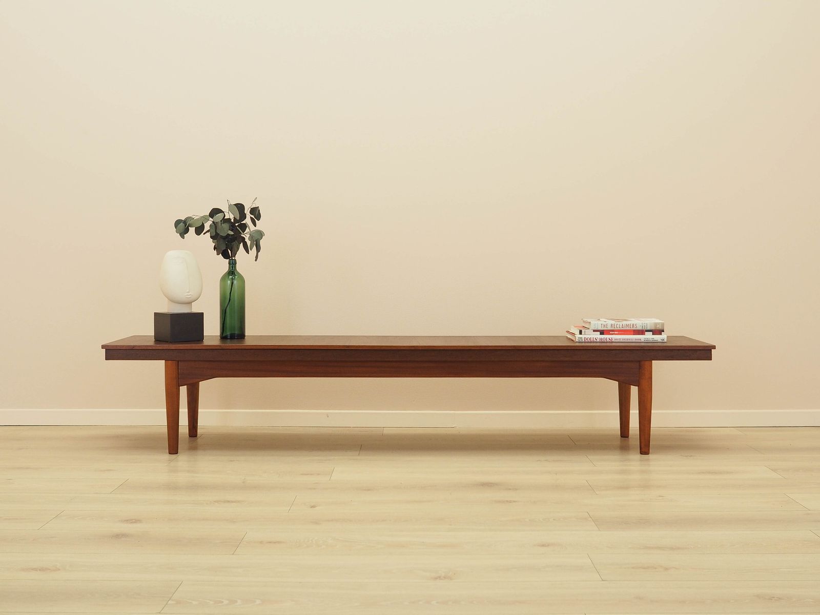 Teakhouten lowboard – Deens design, ca. jaren 1970, gemaakt in Denemarken photo furniture