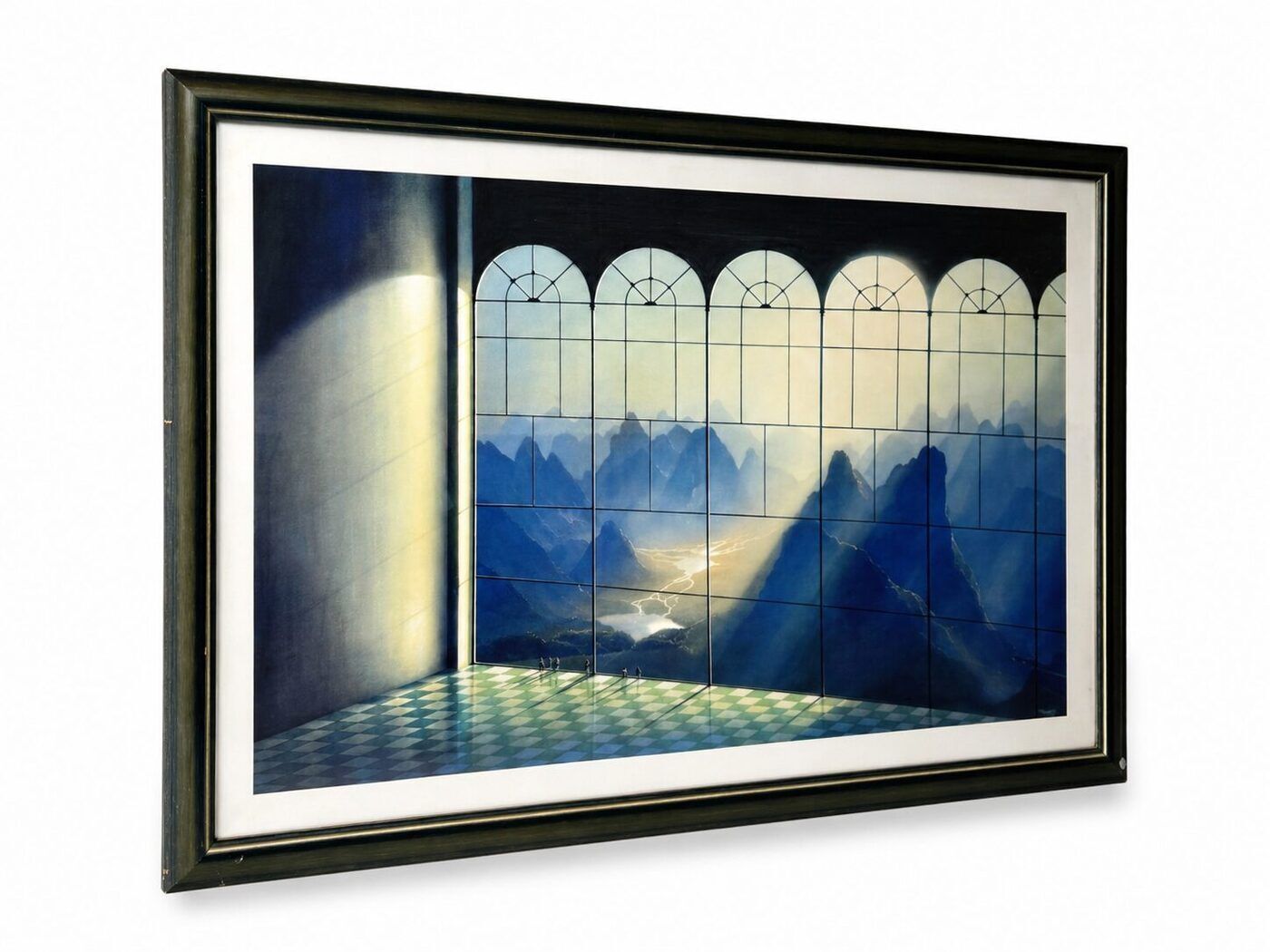 Hans Werner Saam (1943–2020) "Belvedere" photo vintage