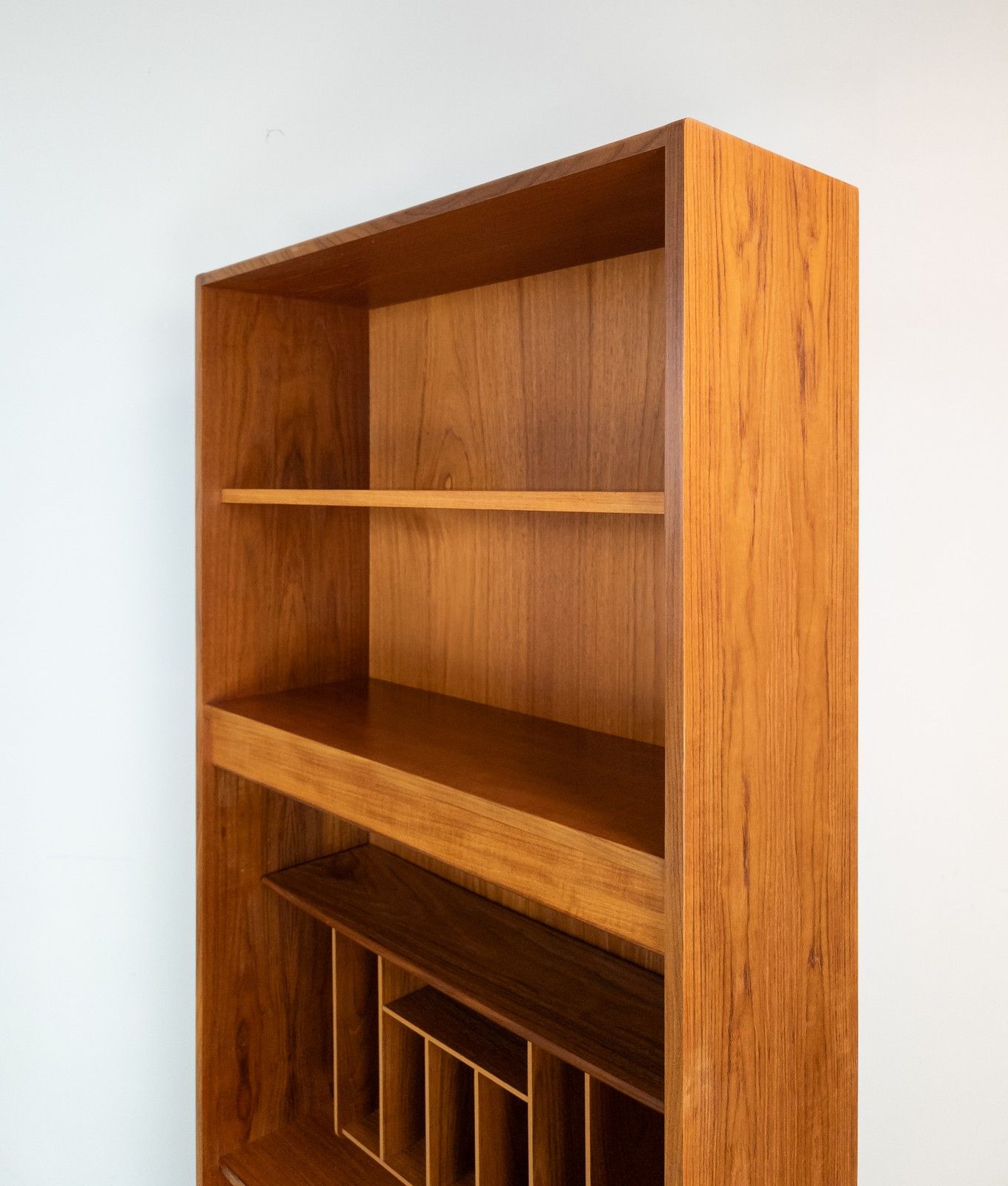 Pair Of Vintage Mid Century Teak Retro G Plan Bookcase Wall Shelf Shelves Units photo vinterior