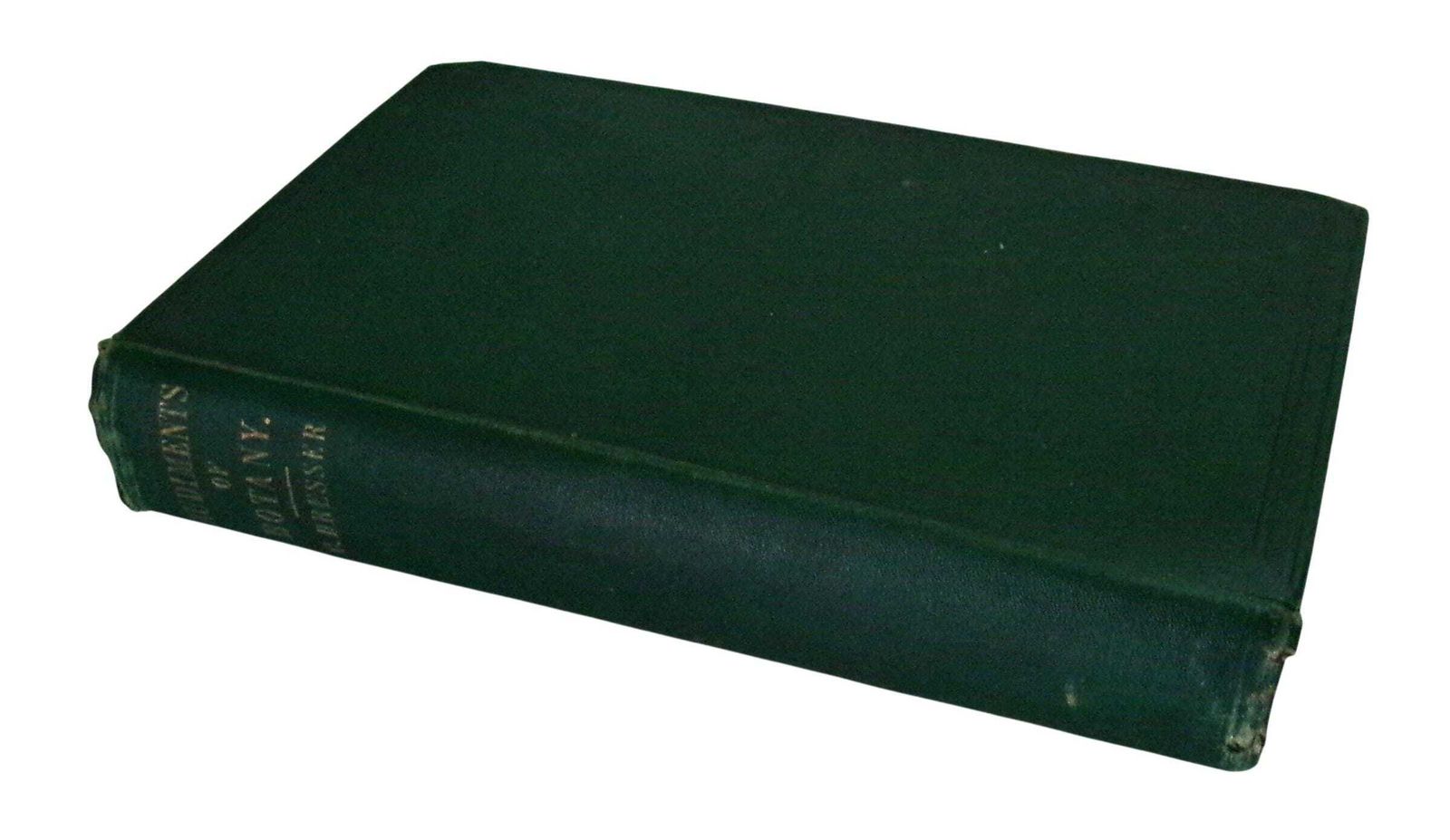 photo vinterior Rare 1860 Christopher Dresser Rudiments Of Botany Book, Victorian Designer & Botanist