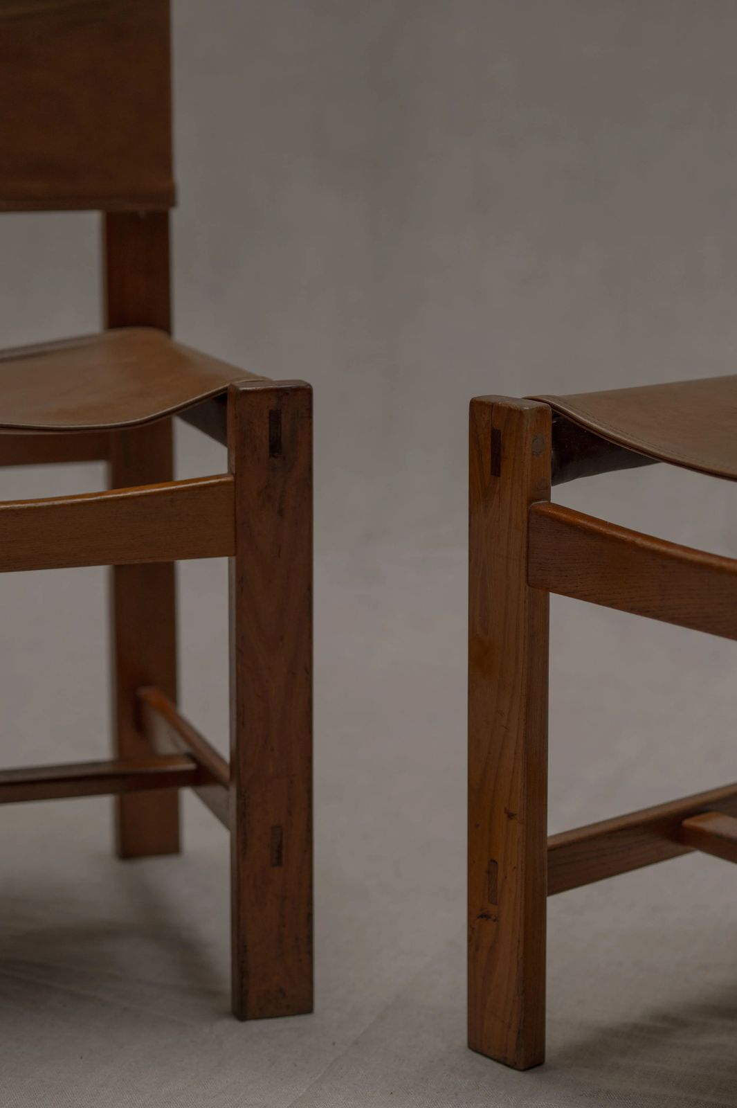 Furniture Set Of Two Maison Regain Side Chairs, France, 1970s photo