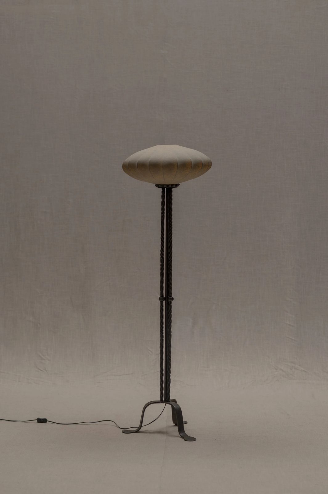 French Mid Century Brutalist Floor Lamp, 1960/70s photo for sale