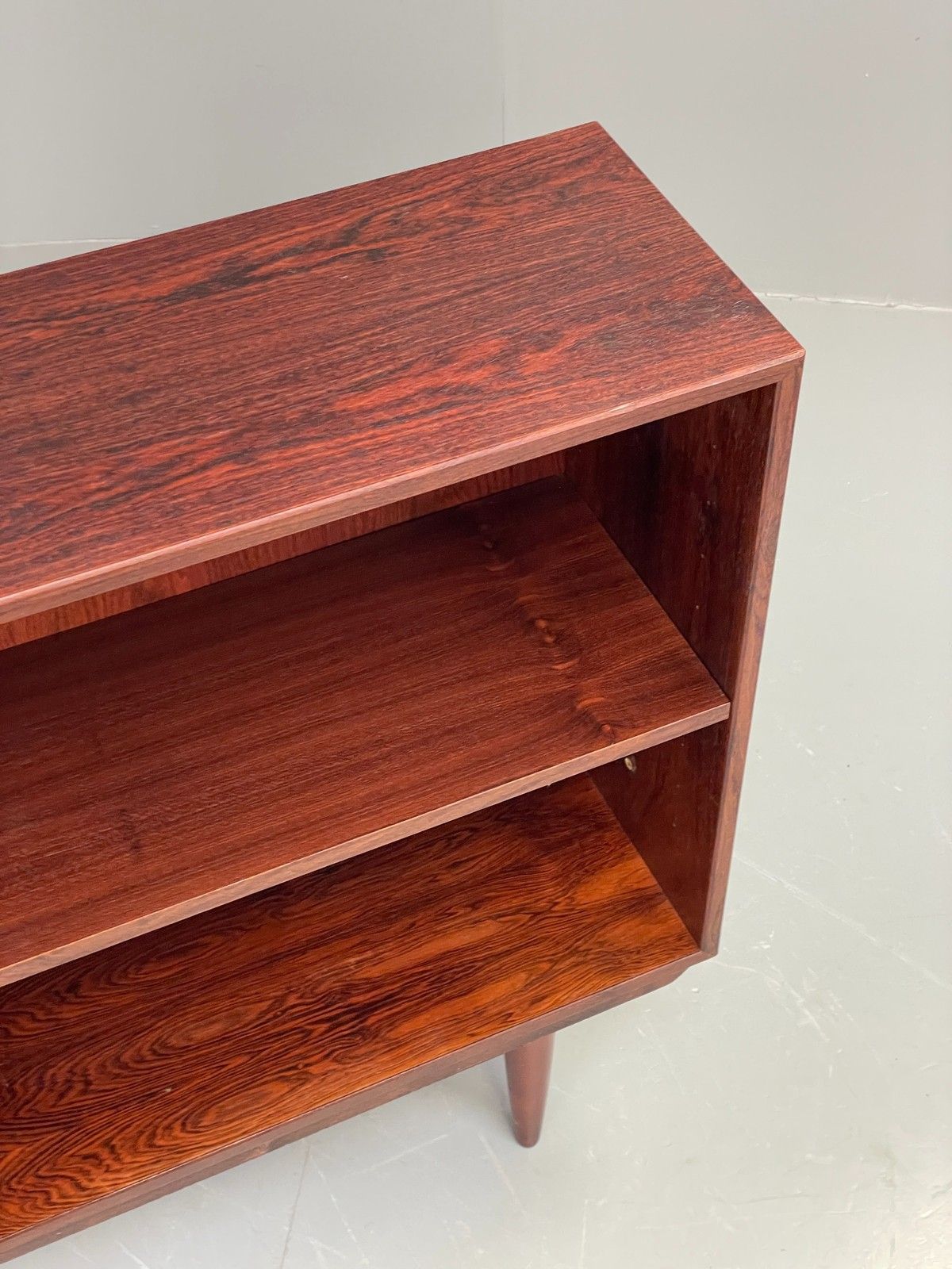 photo buy Vintage Danish 1960s Bookcase By Hjornebo Darkwood Retro Shelving Eb12065