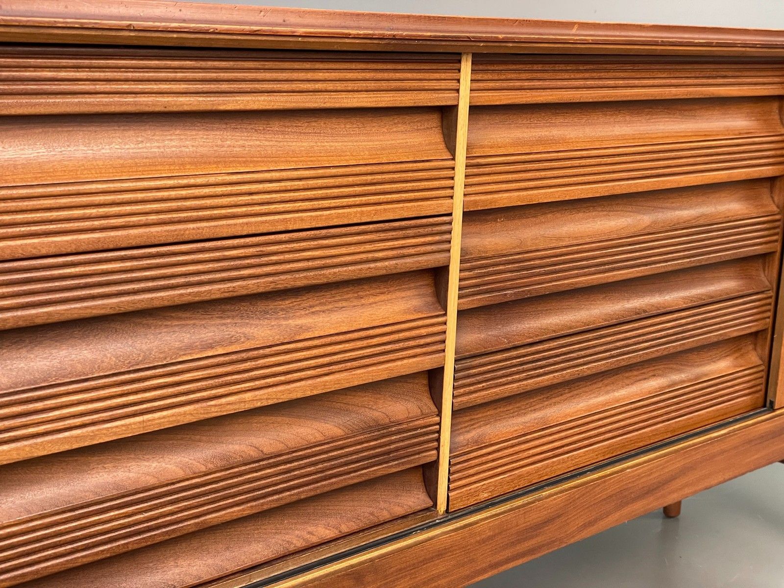 1300.0 Vintage 1960s Teak Sideboard Elliots Of Newbury Mid Century Drawers Eb12060 photo