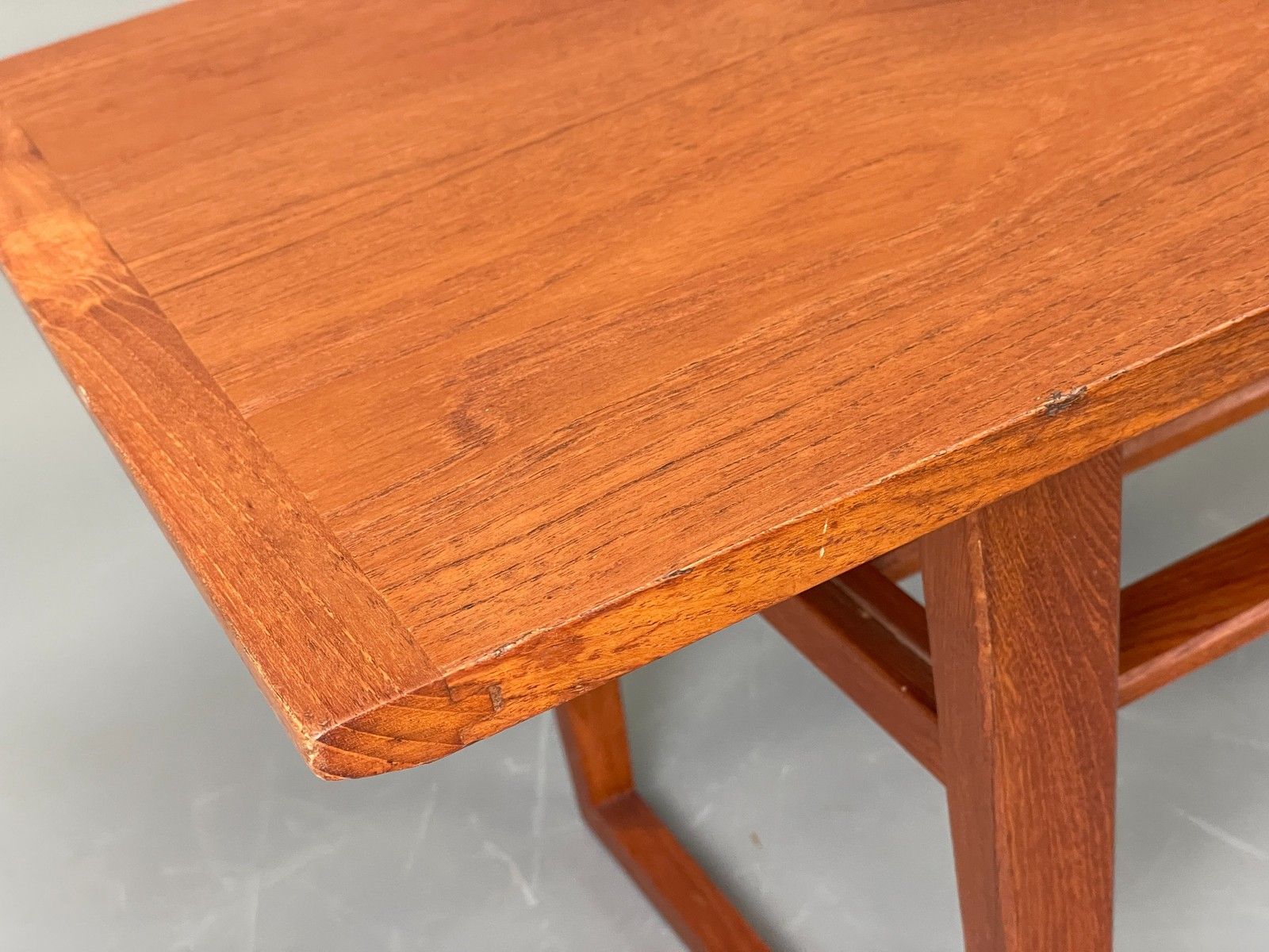 photo furniture Vintage Teak Coffee Table By Pye Franklin Retro 1960s Magazine Rack Eb12071