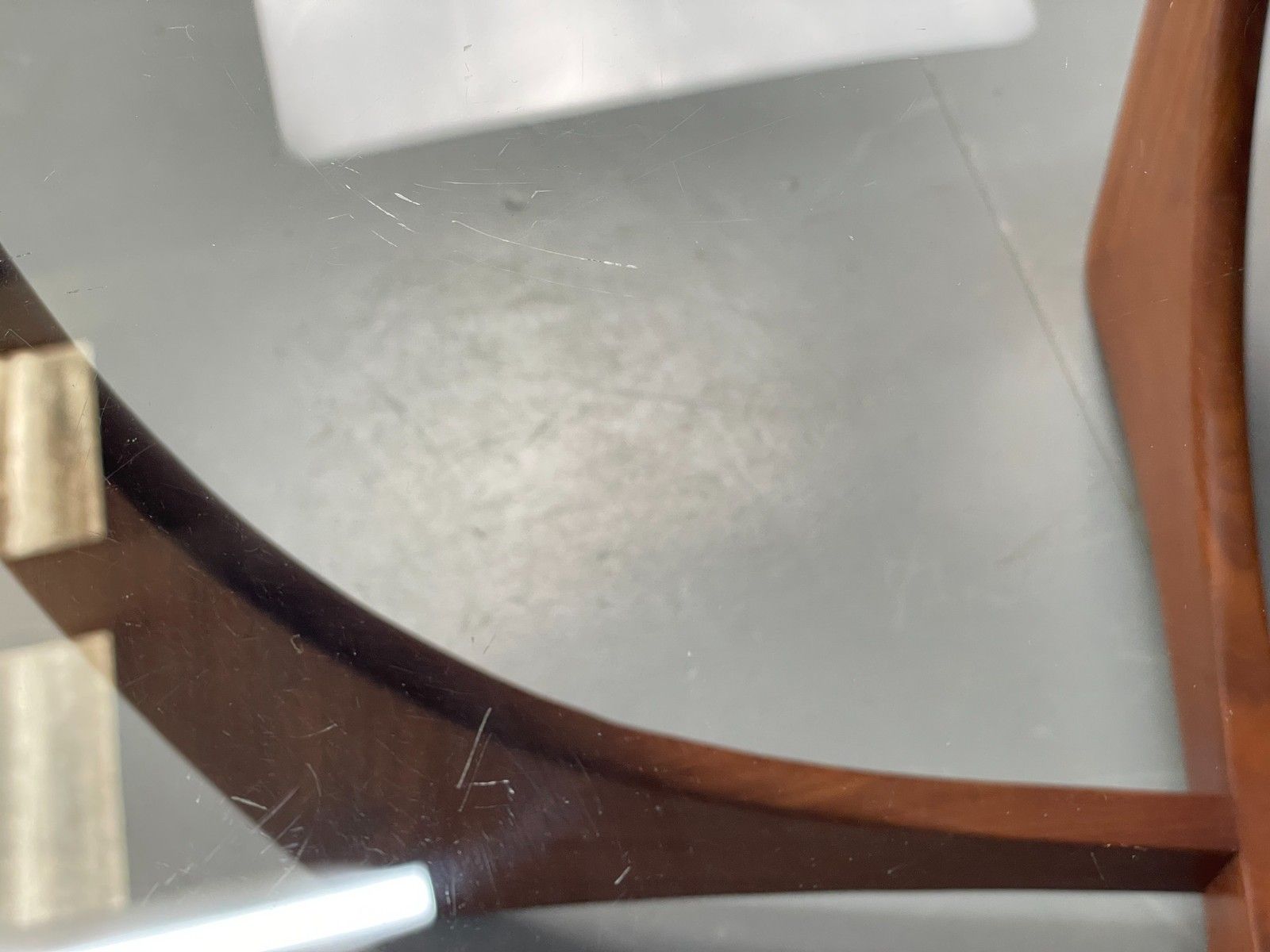 photo furniture G Plan Astro Coffee Table Round Teak 1960s Mid Century Vintage Glass Top Eb12072