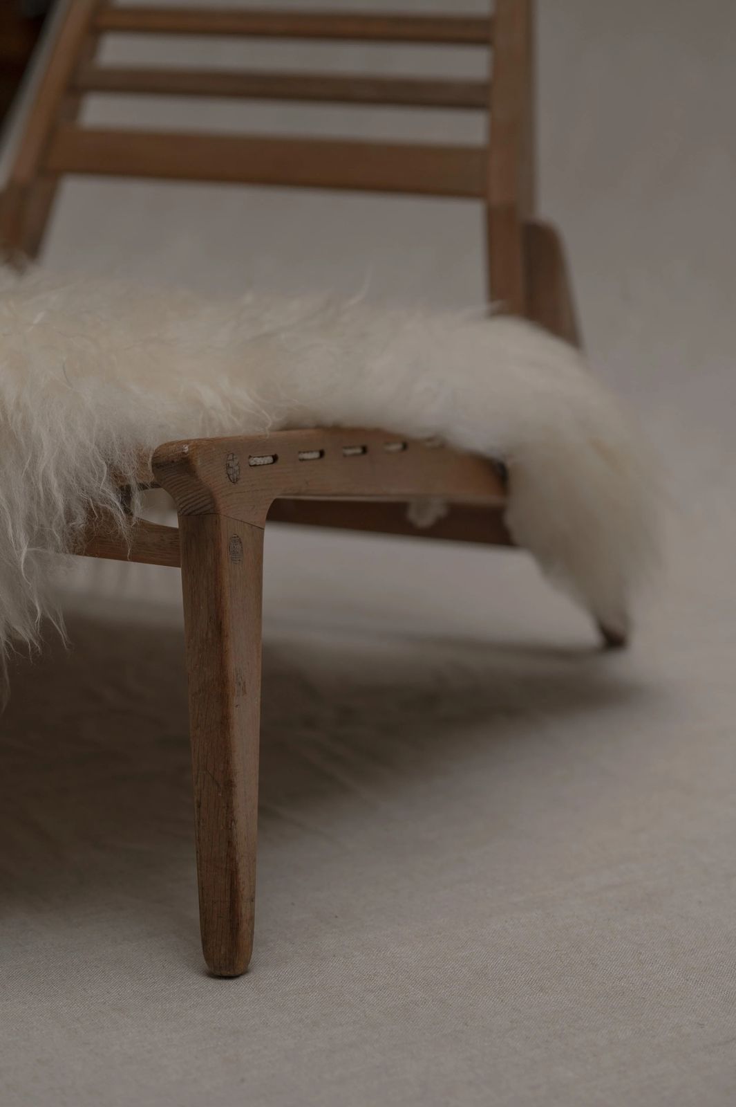 Vintage ‘Hunting’ Lounge Chair By Veb Deutsche Werkstätten Hellerau, Circa 1950s photo buy