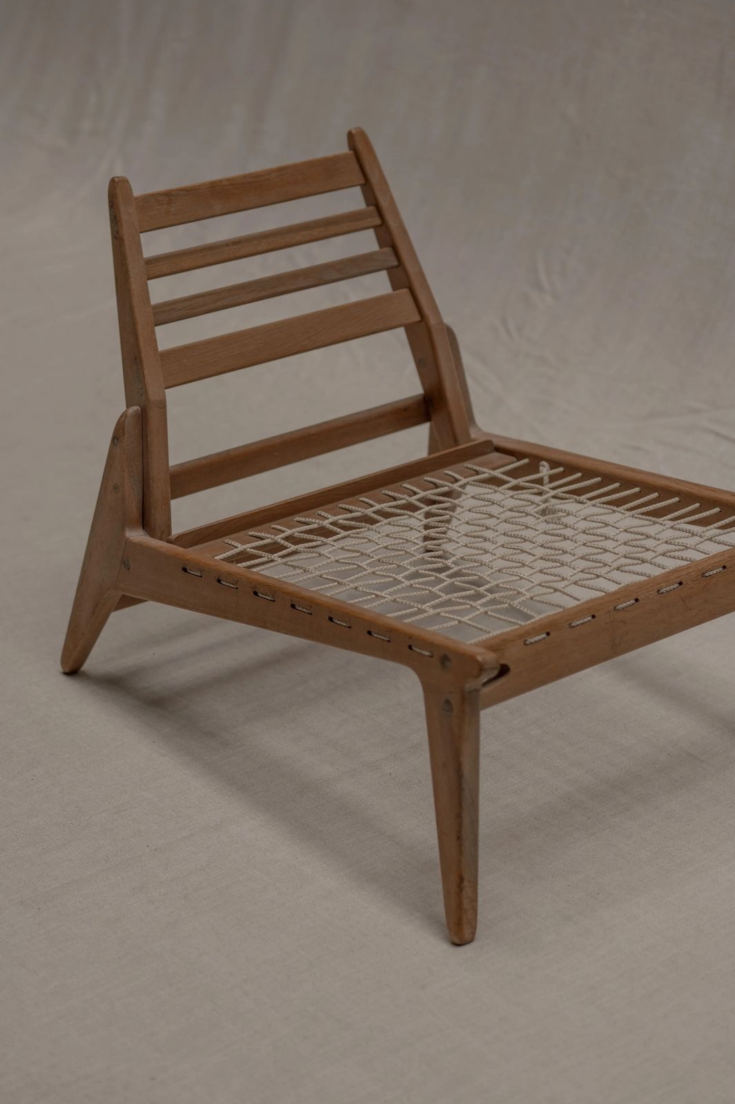 photo vintage Vintage ‘Hunting’ Lounge Chair By Veb Deutsche Werkstätten Hellerau, Circa 1950s