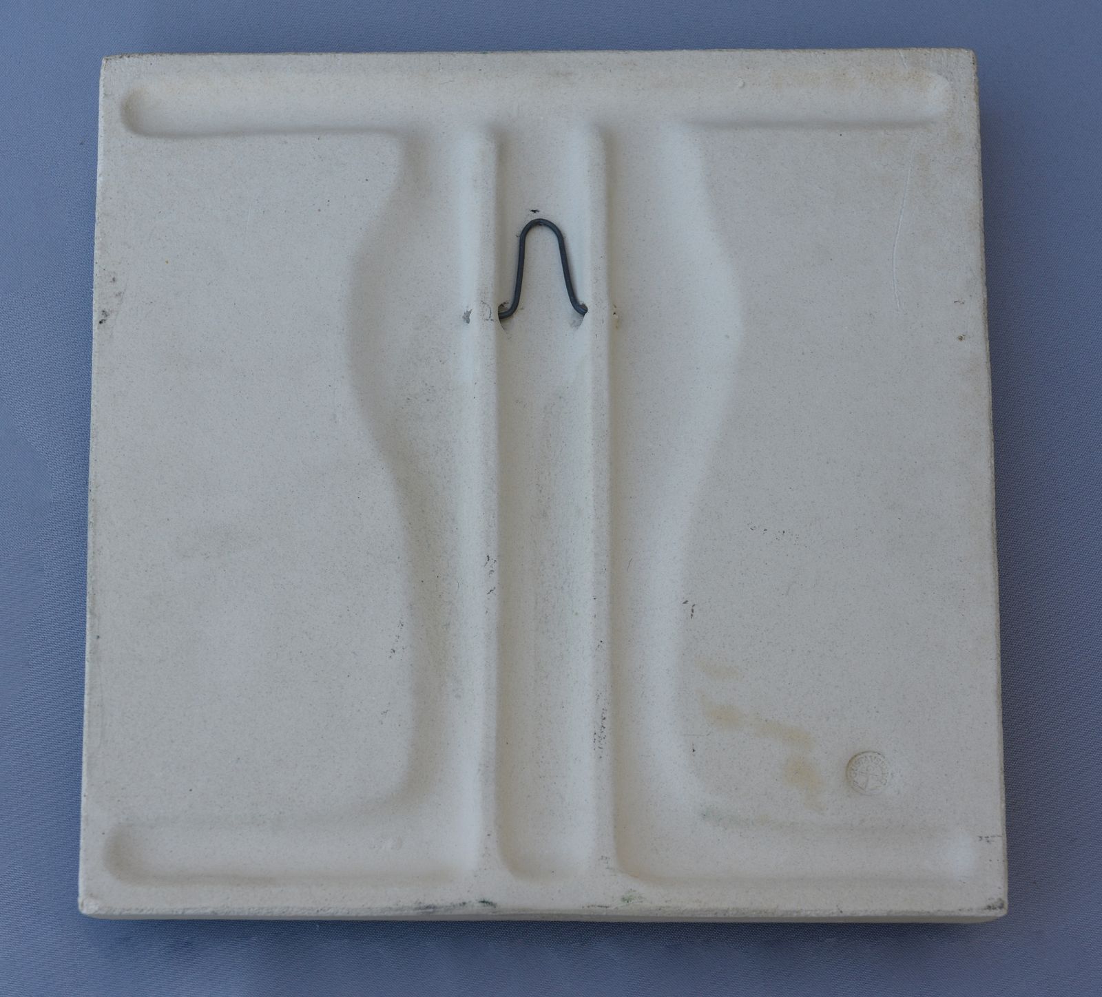 Don Quixote Tile H1184 By Stig Lindberg For Gustavsberg, Sweden, 1950s photo vinterior