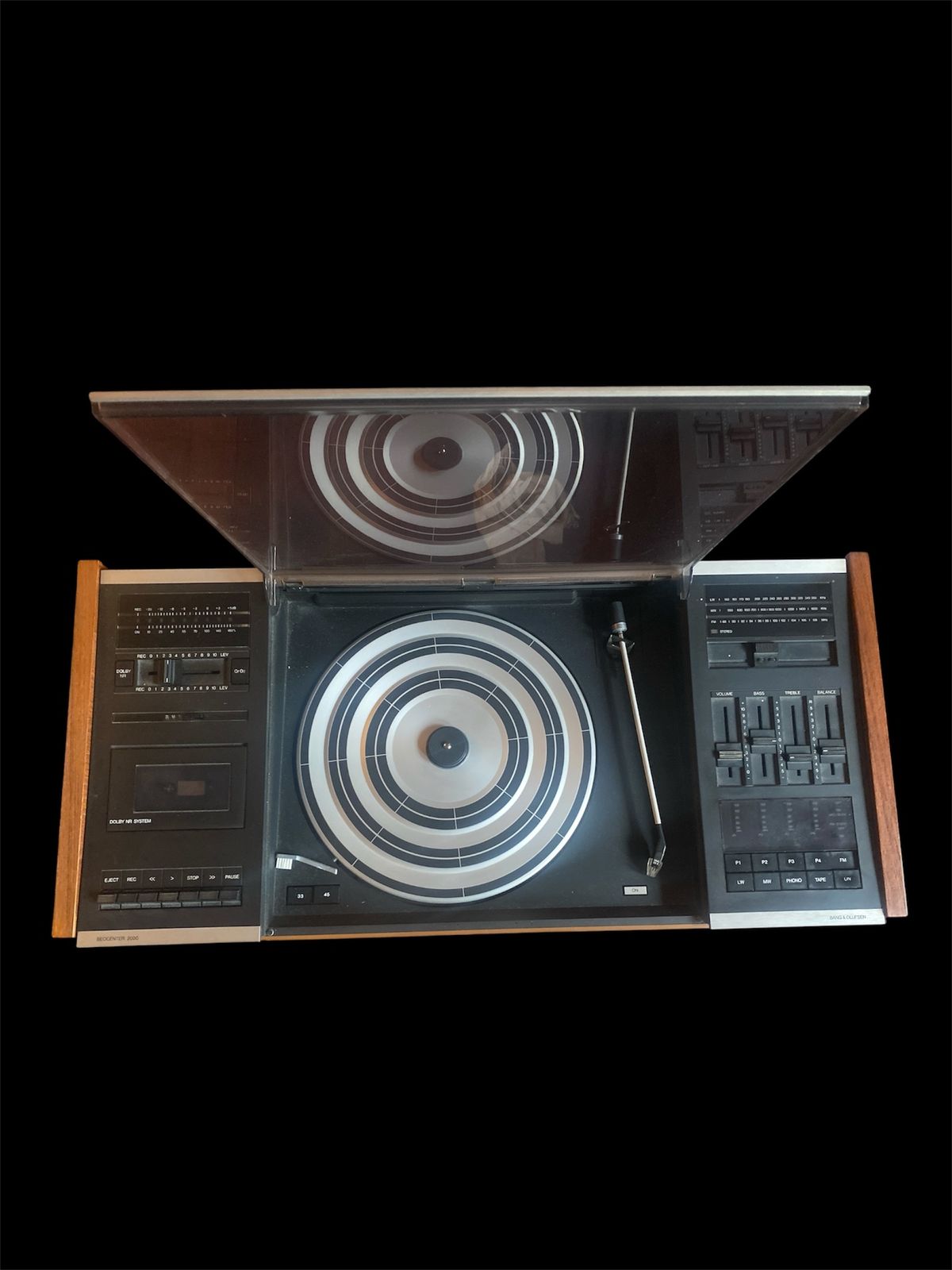 Bang & Olufsen Media Unit With Speakers, 1950s, Teak, Vintage photo furniture