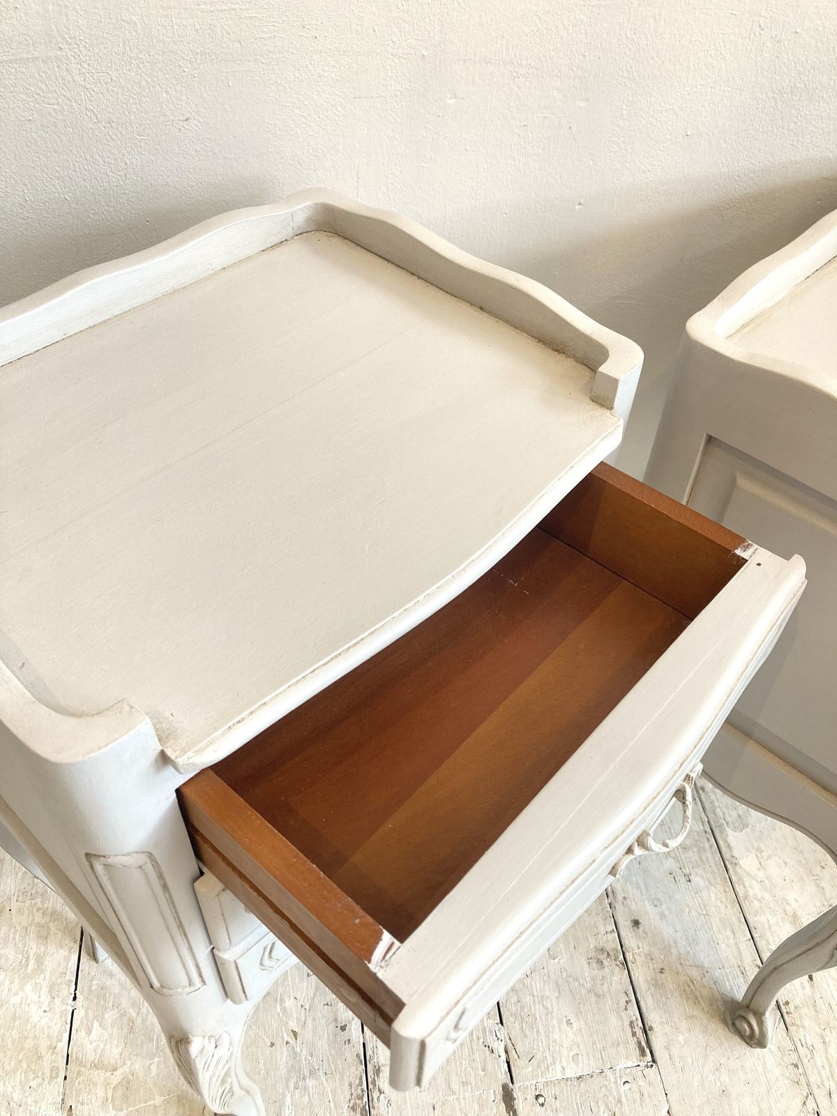 Painted Pair Of French Bedsides photo vinterior