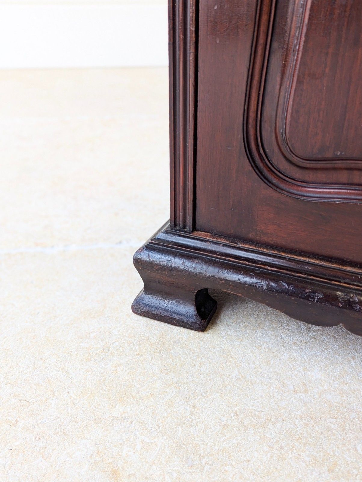 photo for sale Antique Victorian Mahogany Bedside Cabinet C.1870