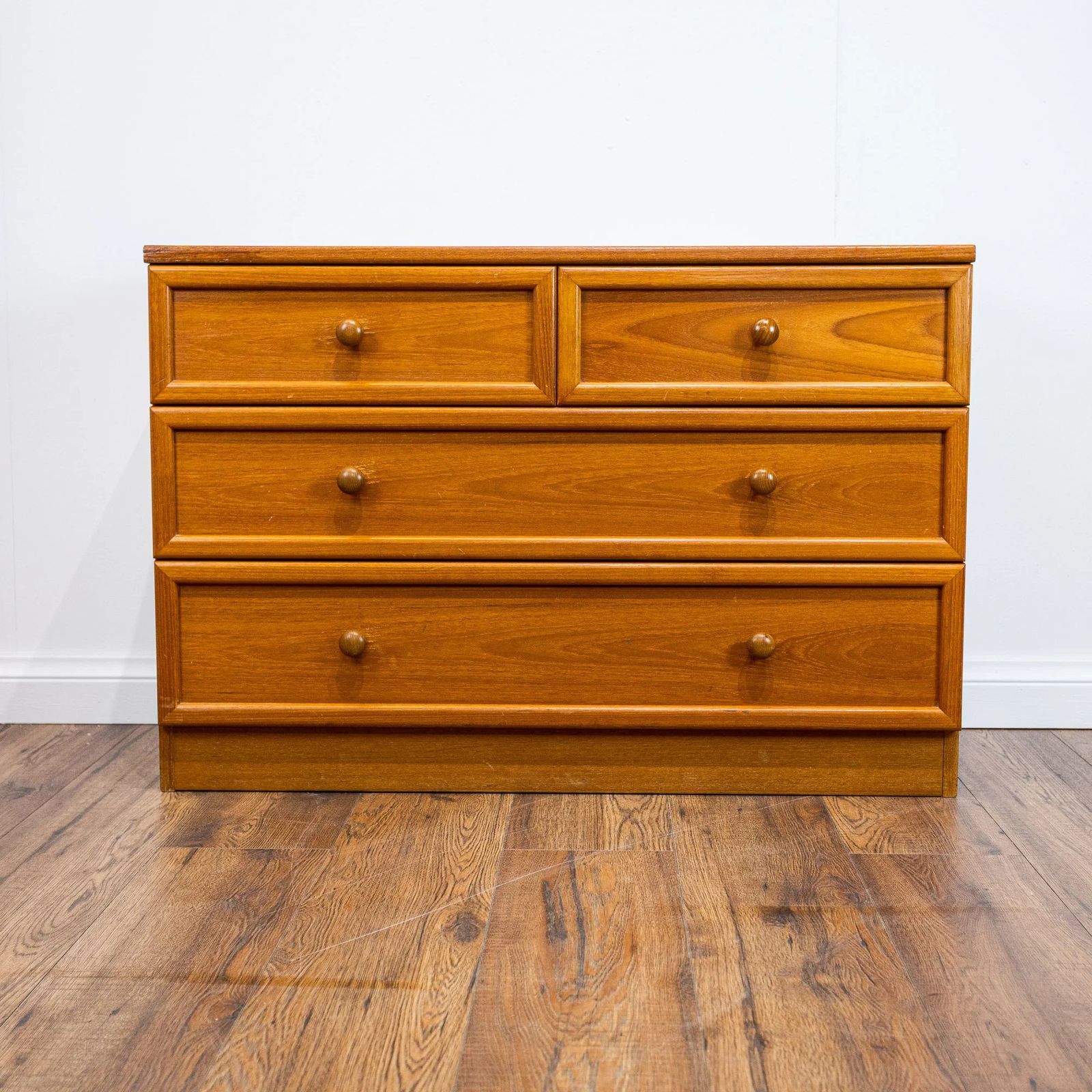 G Plan Albany Teak Chest Of 4 Drawers By Leslie Dandy