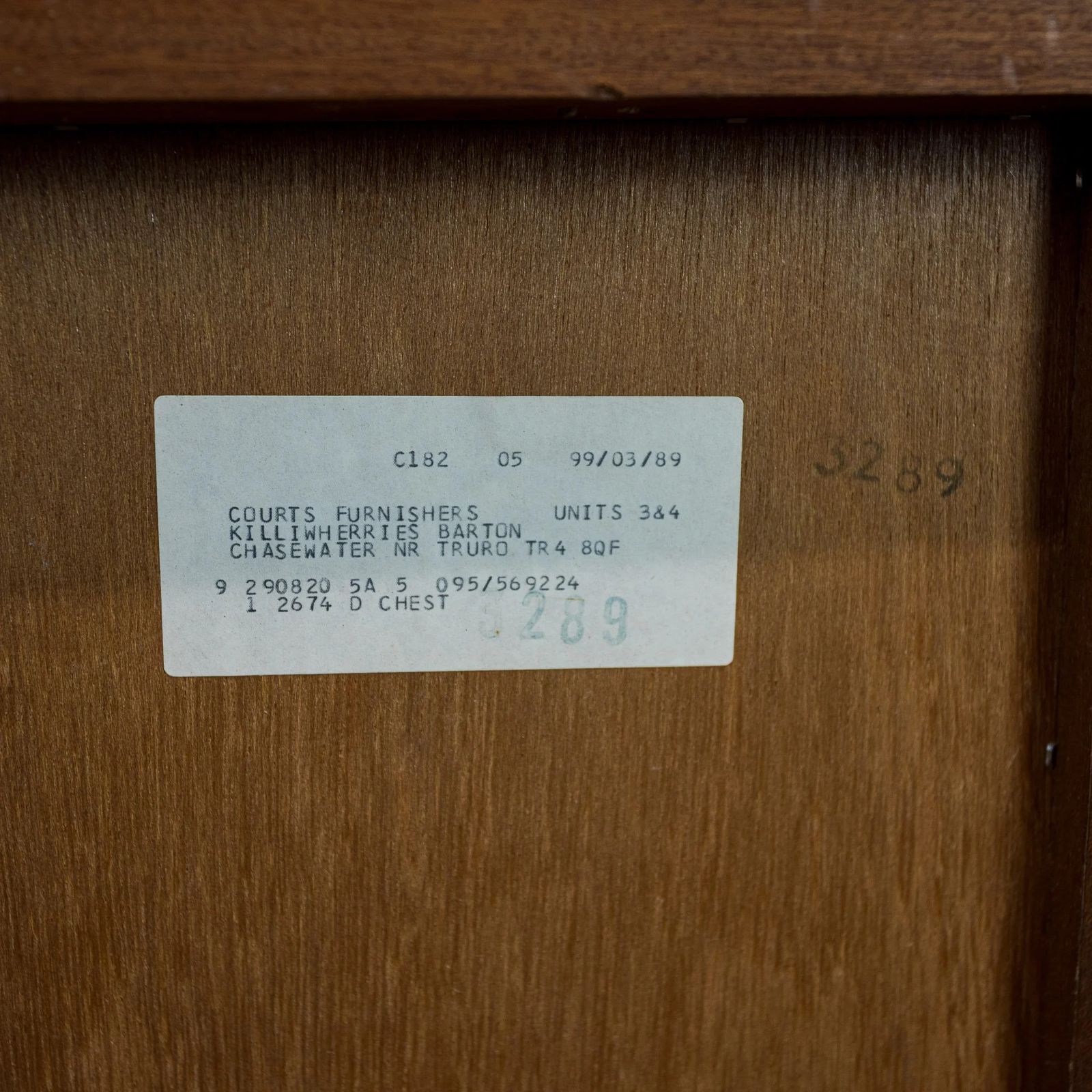 Furniture G Plan Albany Teak Chest Of 4 Drawers By Leslie Dandy photo