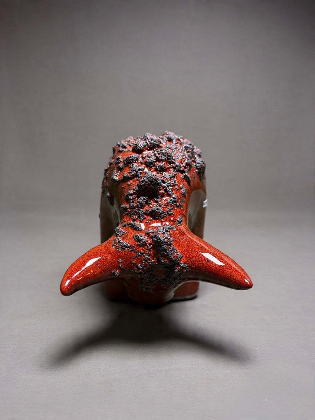 Otto Keramik Classic Ceramic Bull West German Pottery Fat Lava photo Art