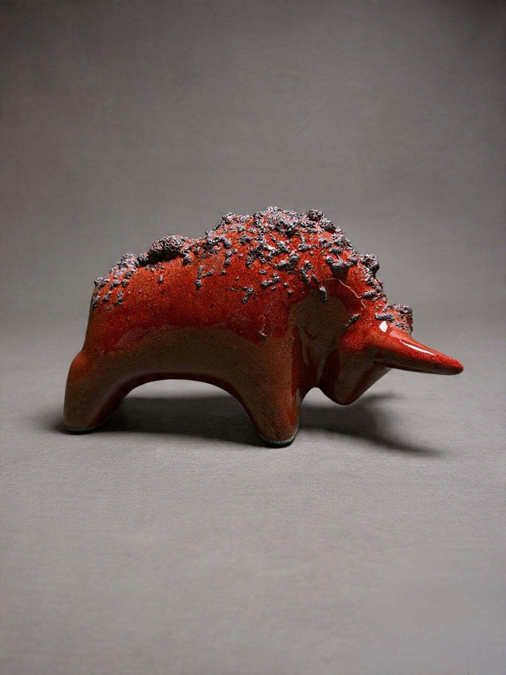 Otto Keramik Classic Ceramic Bull West German Pottery Fat Lava photo 125.0