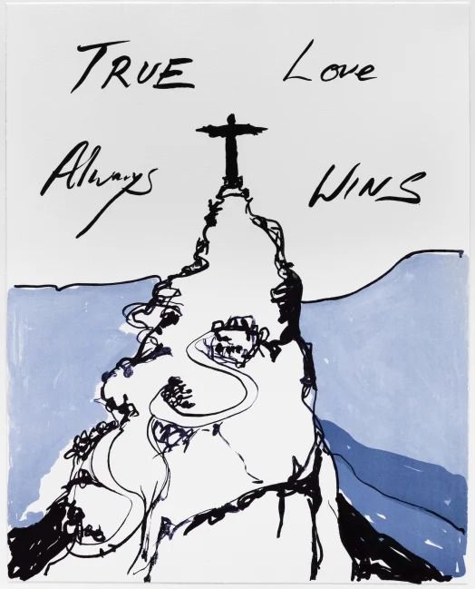 Tracey Emin Lithographic Print.