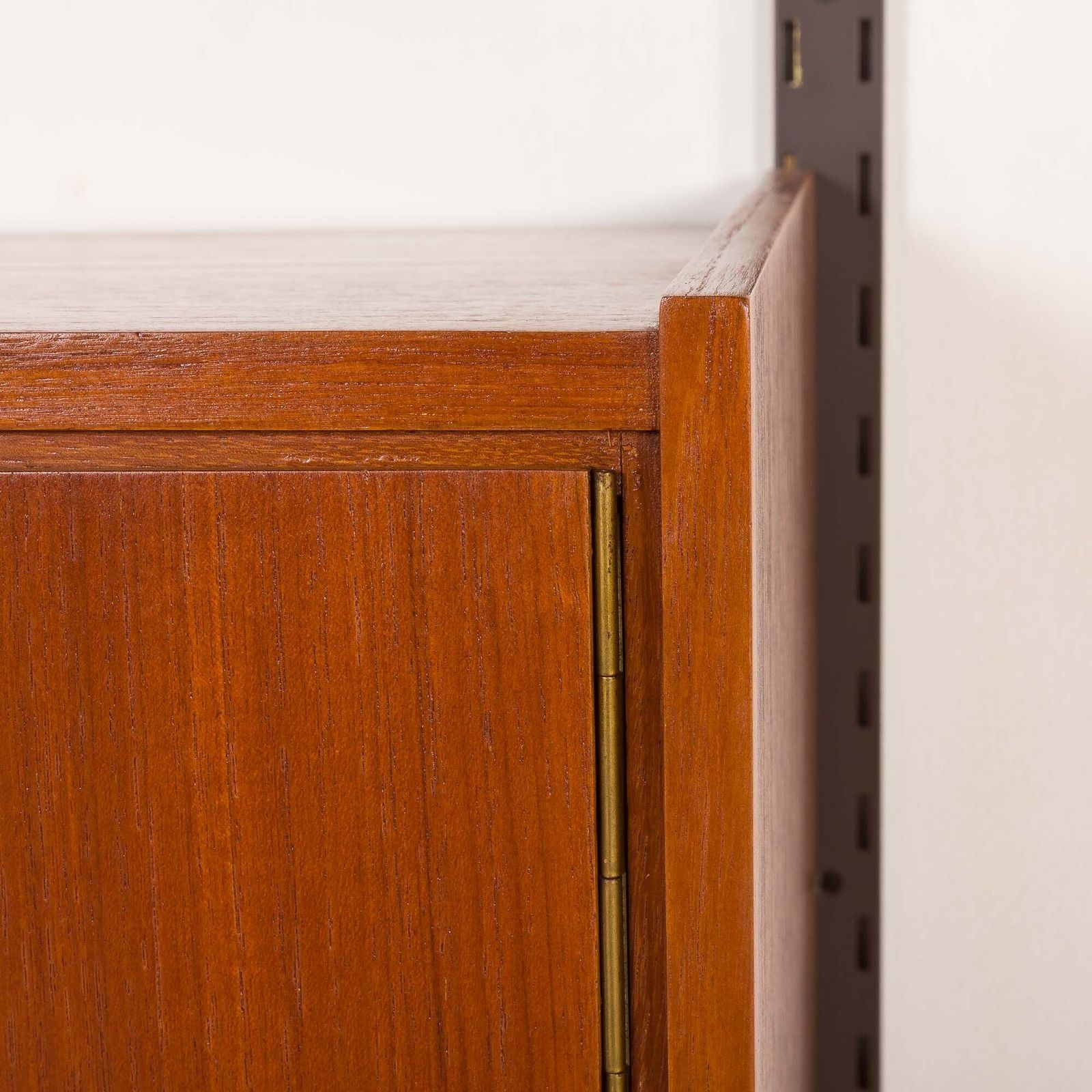 photo vintage Mid Century Teak Wall Unit By Dieter Reinhold For Wk Möbel, Germany, 1960s
