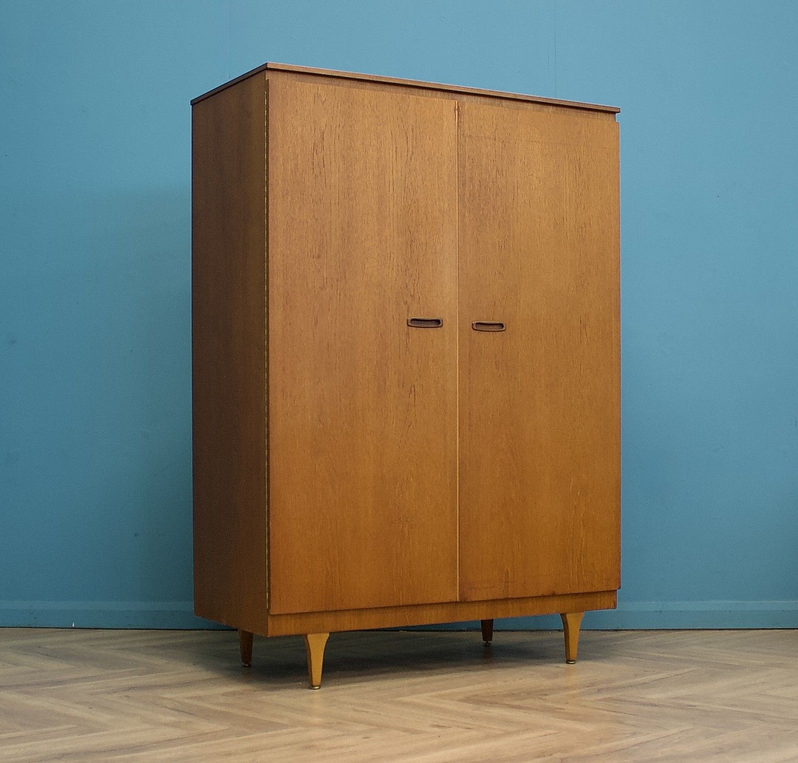 Mid Century Teak Wardrobe From Stonehill, 1960s  #1768