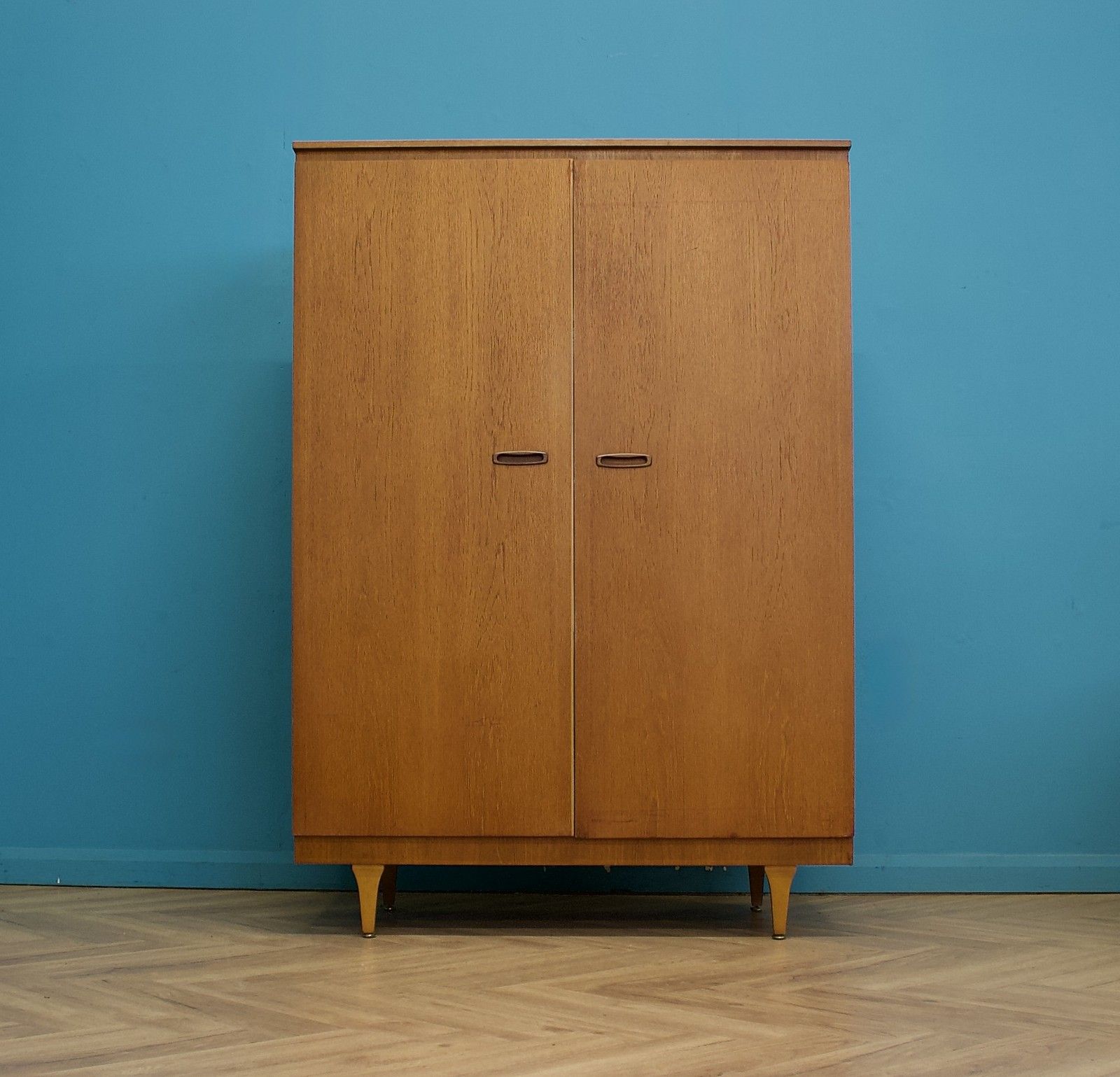 Mid Century Teak Wardrobe From Stonehill, 1960s  #1768 photo furniture