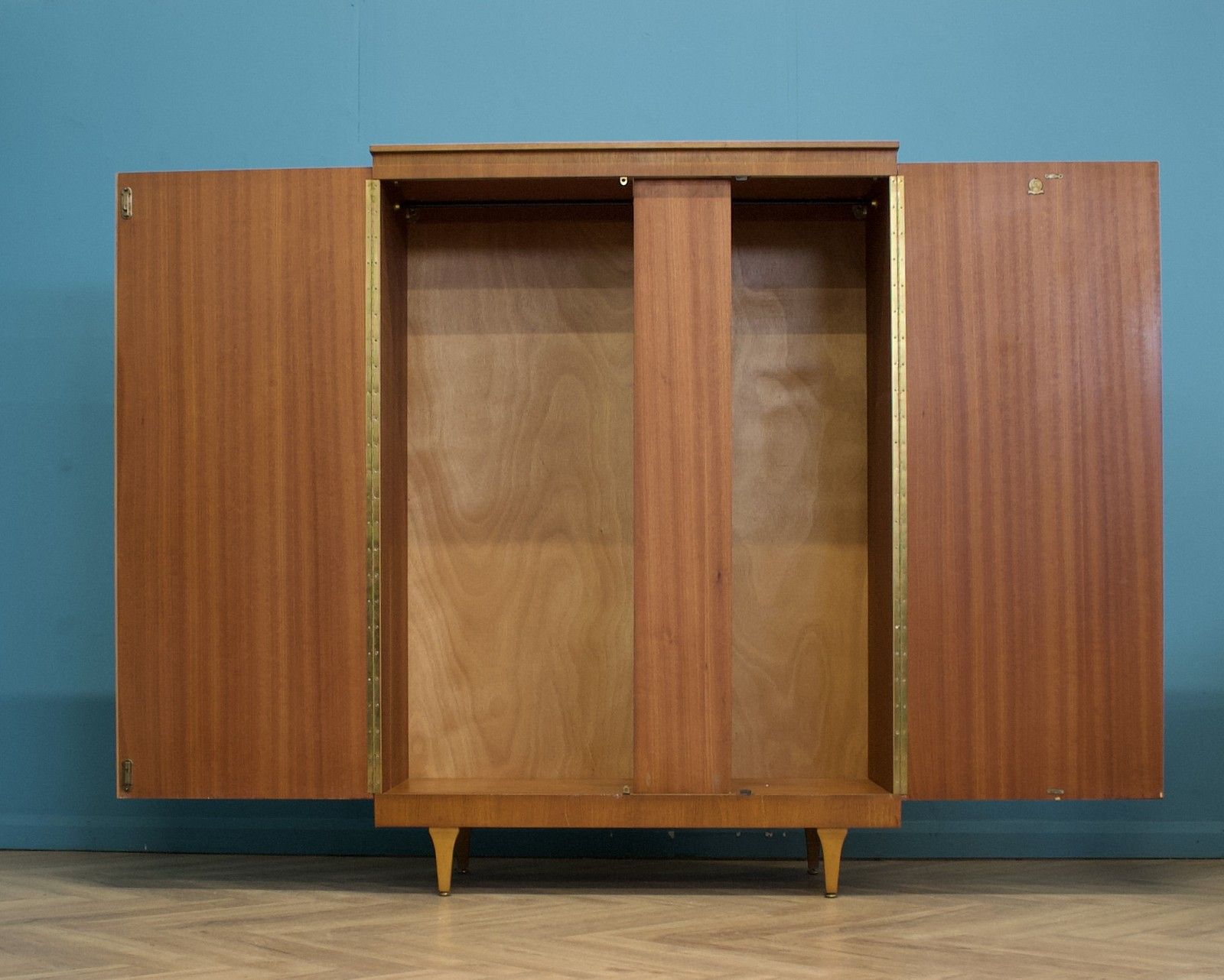 Mid Century Teak Wardrobe From Stonehill, 1960s  #1768 photo Furniture