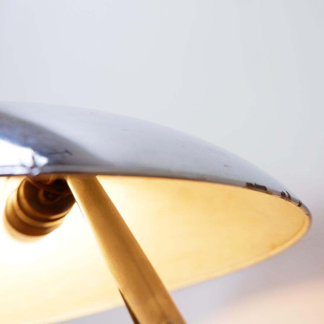 Helo Leuchten Desk Or Table Lamp   Made In The 50s, 60s In Germany photo vinterior