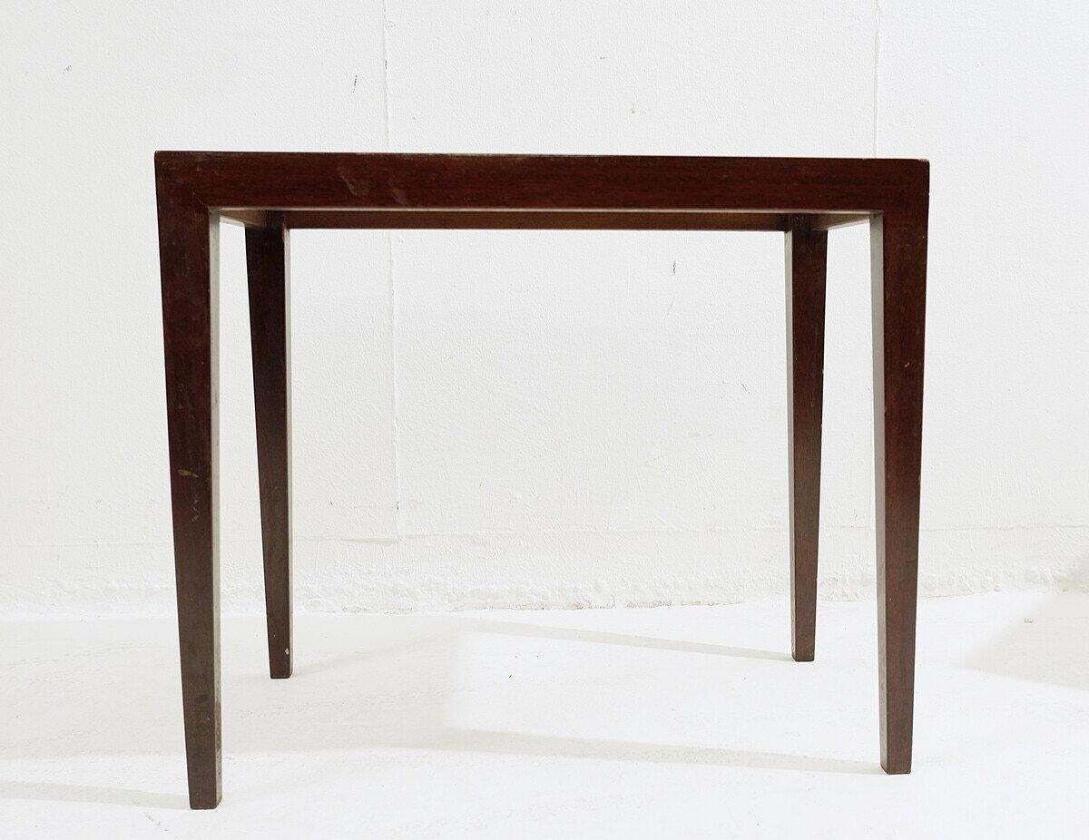 1257.0 Pair Of Danish Side Tables By Severin Hansen For Haslev Furniture   1960s photo