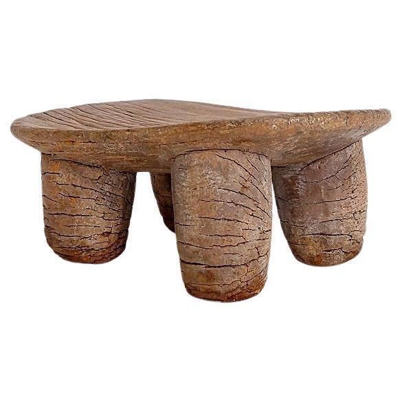 African "Senufo" Stool Hand Carved   Ivory Coast