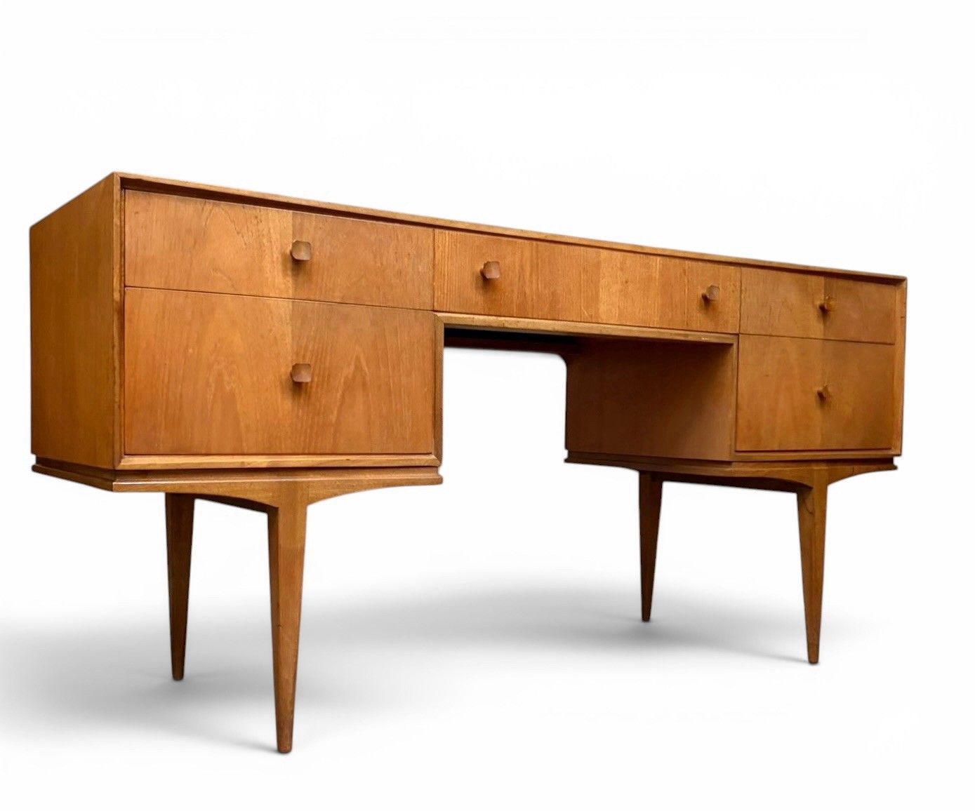 photo for sale McIntosh Teak Desk And Matching Footstool Mid Century Mid Century C1960s Rare