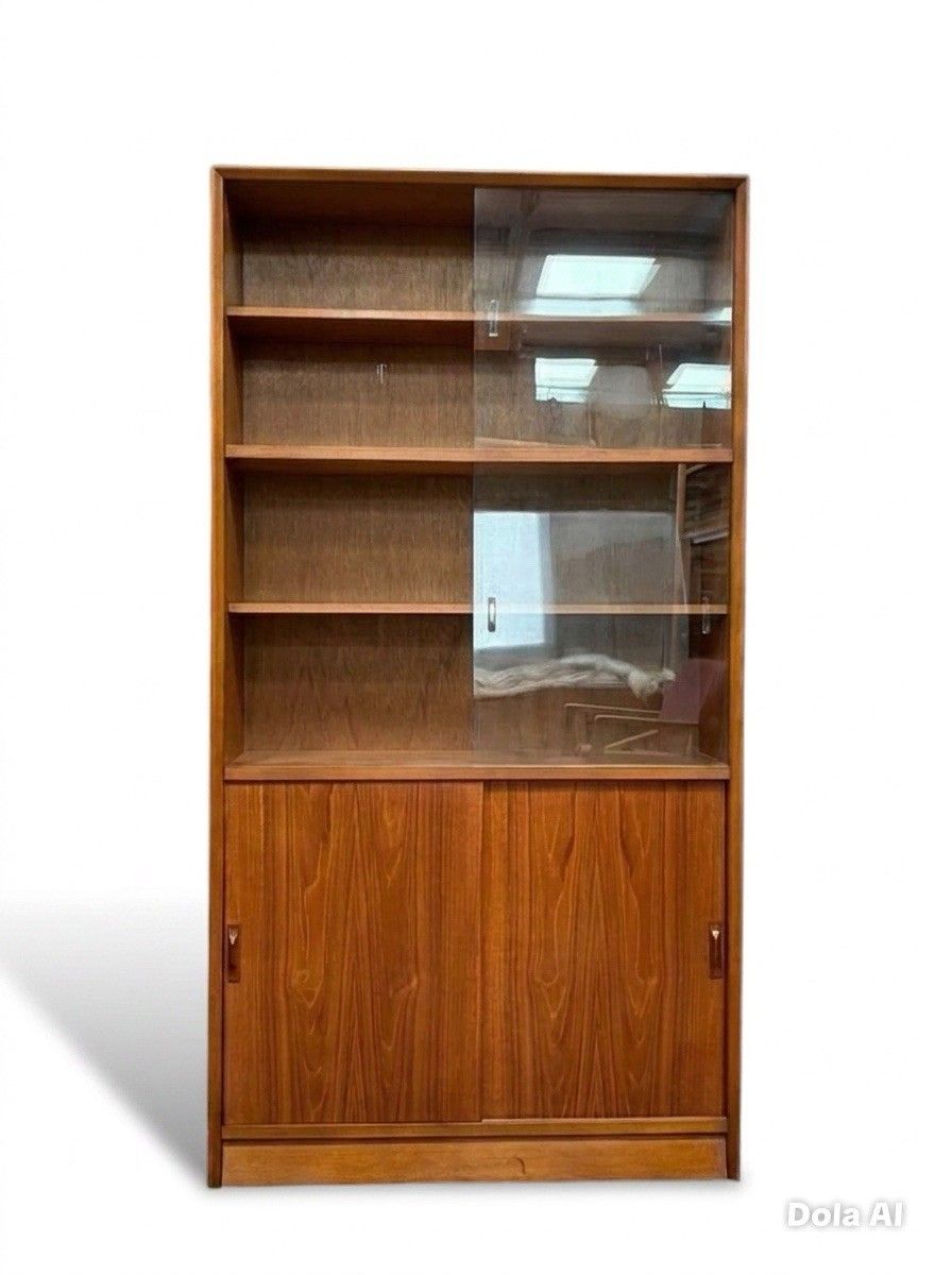 Minty Of Oxford Teak Bookcase Mid Century Retro C1960s Super Quality photo furniture