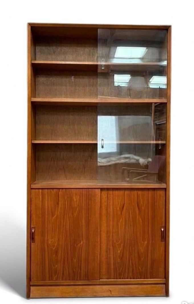 Minty Of Oxford Teak Bookcase Mid Century Retro C1960s Super Quality photo for sale