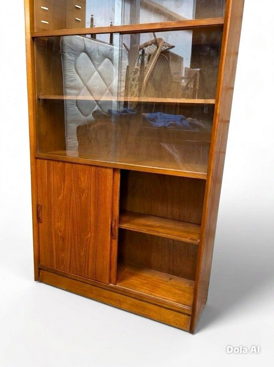 Minty Of Oxford Teak Bookcase Mid Century Retro C1960s Super Quality photo Furniture