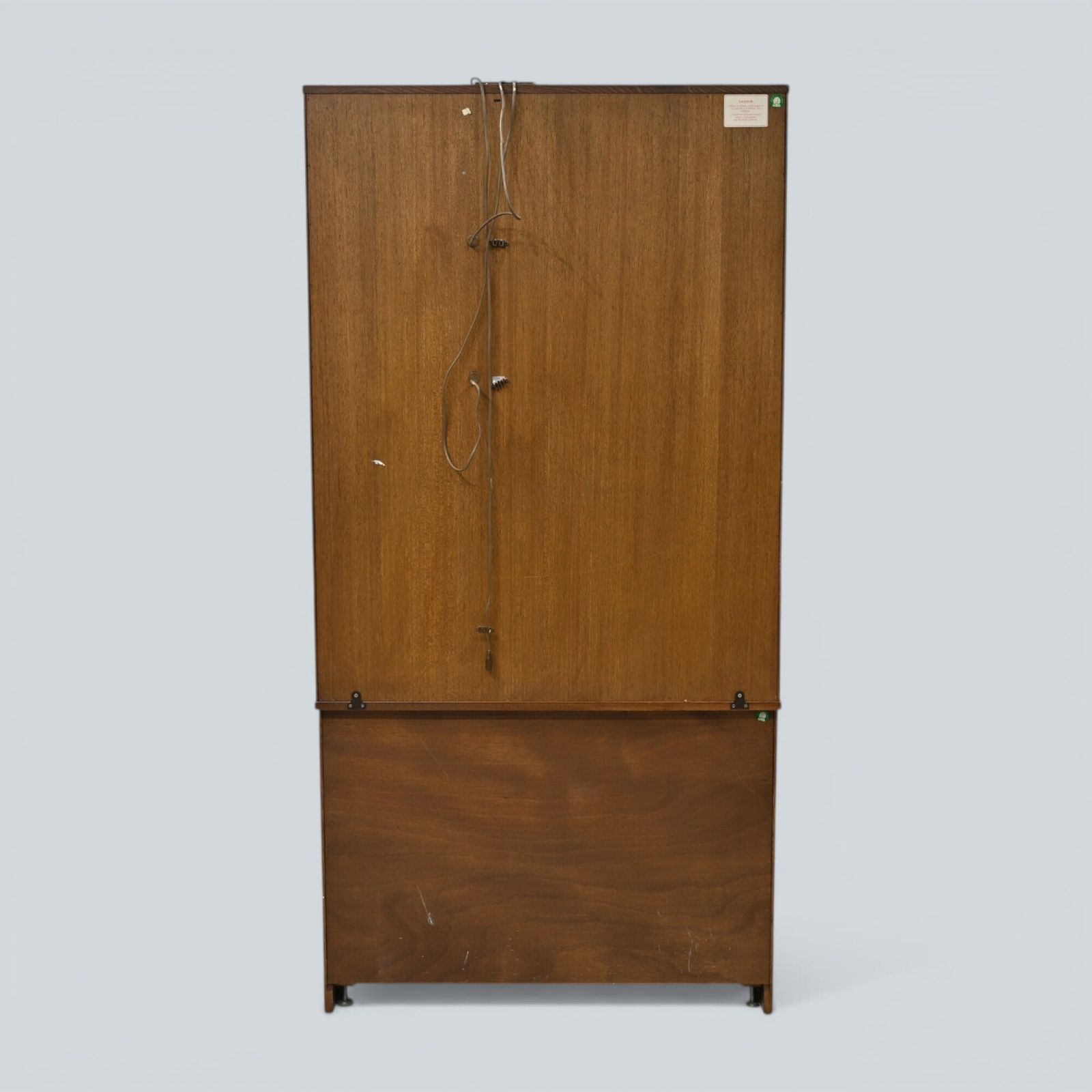 Ercol Mural Wall Unit Display/Drinks Cabinet Golden Dawn Finish Free Uk Delivery photo vinterior