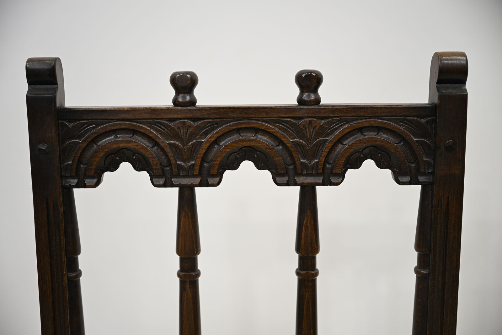 photo buy 4 Ercol Dining Chairs Yorkshire Range Dark Finish Free Nationwide Delivery*
