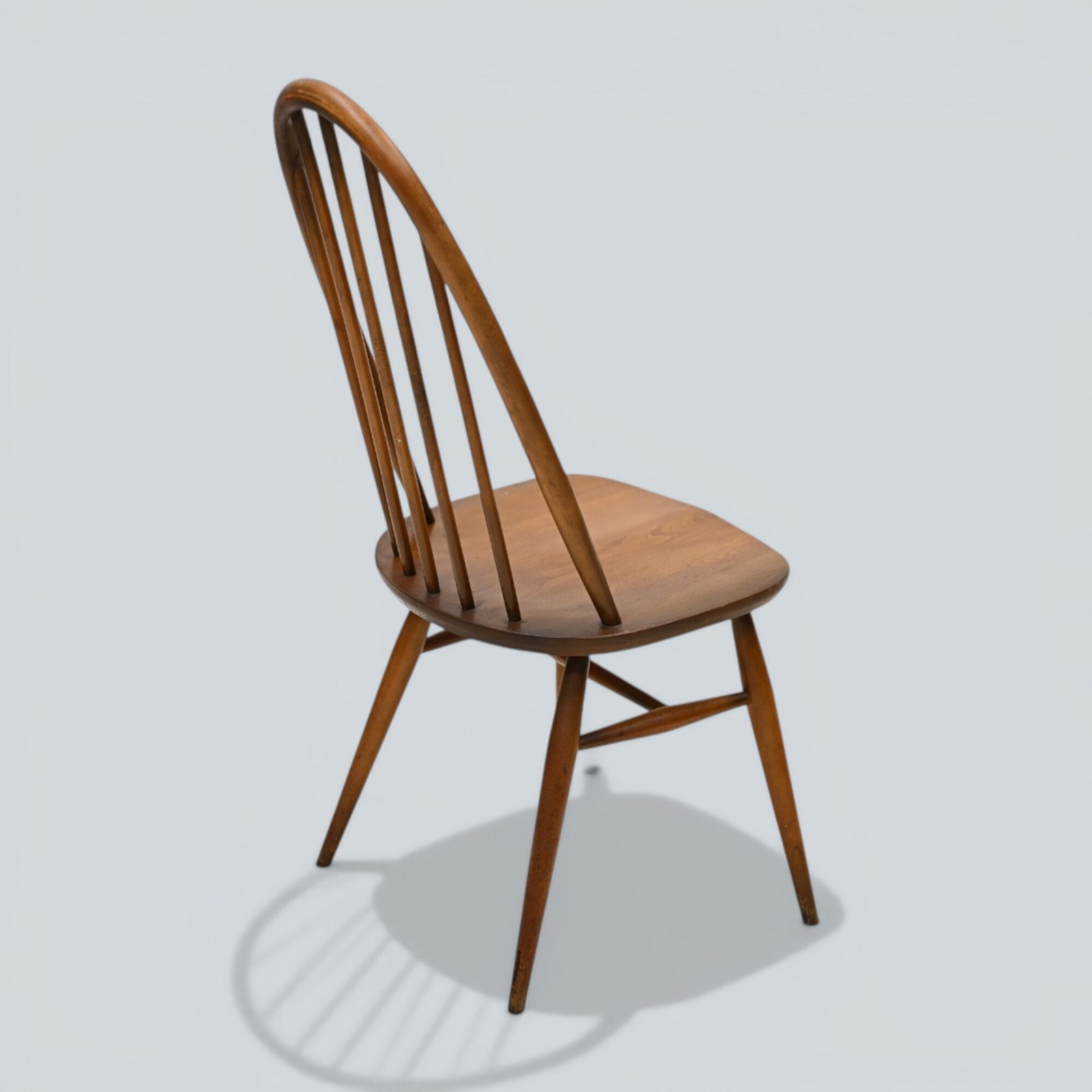 photo for sale 4 Ercol Dining Chairs Windsor Quaker Golden Dawn Vintage 1970s Free Uk Delivery