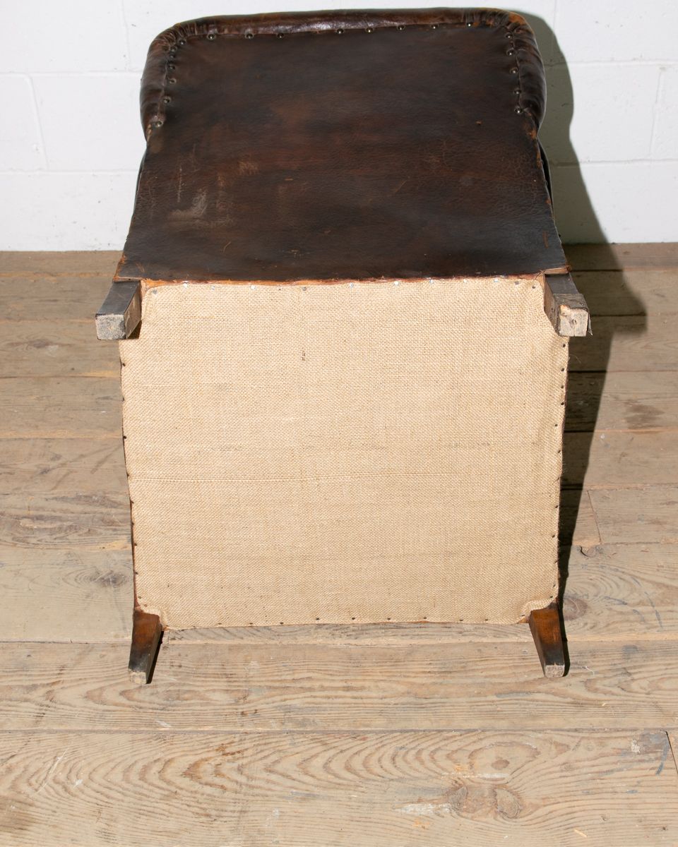 photo buy Leather Club Armchair, 1920s, Vintage
