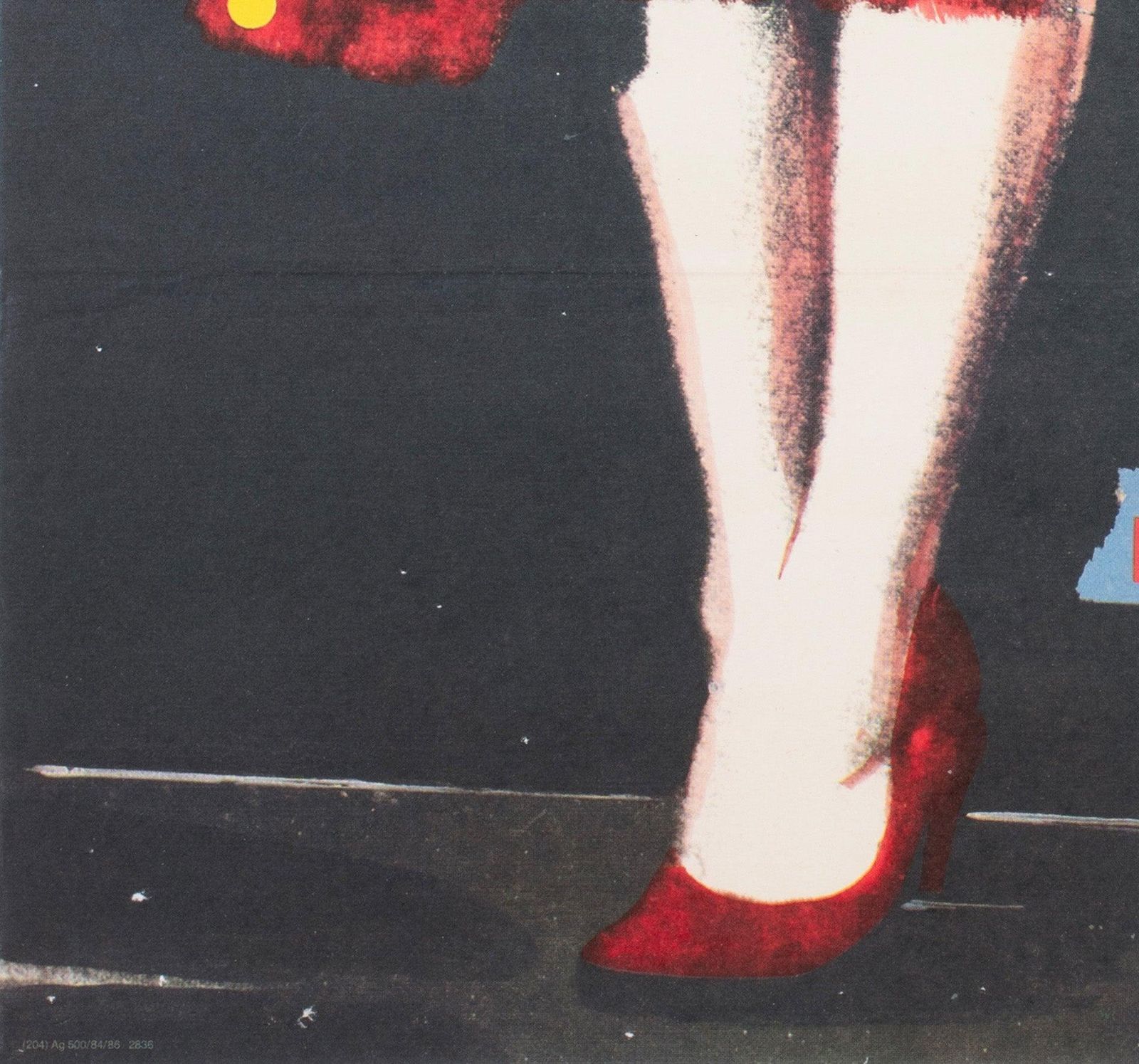 The Woman In Red 1986 East German A1 Film Poster, Werner Gottsmann photo buy