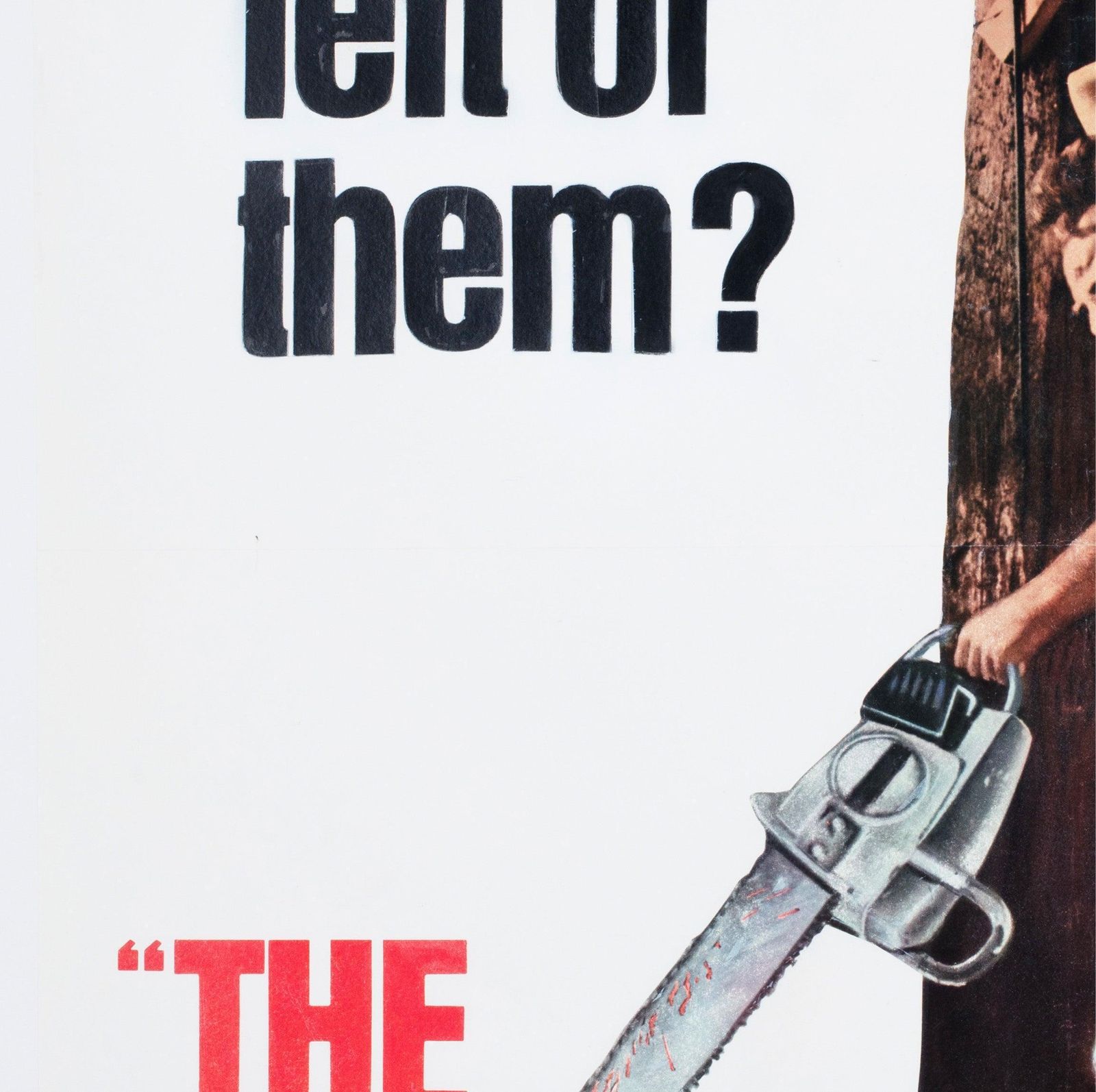 Affiche de cinéma US 1 Sheet, The Texas Chainsaw Massacre, 1974 photo 1062.0