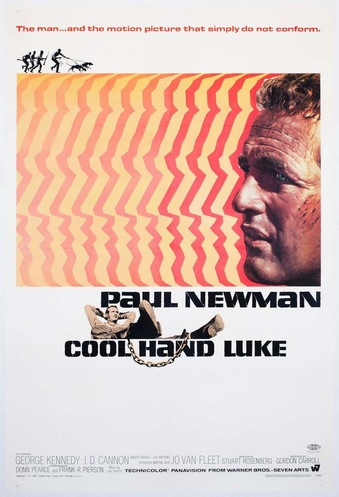 Cool Hand Luke 1967 Us 1 Sheet Film Poster, James Bama