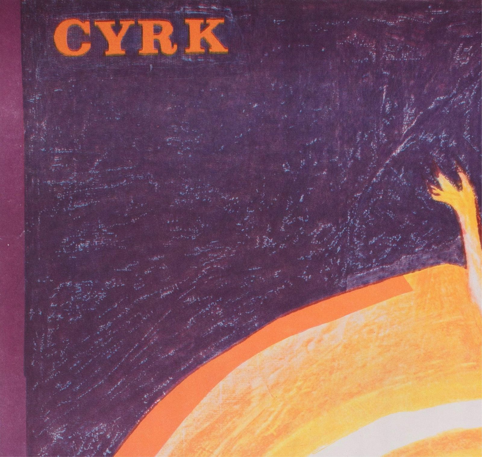 Cyrk Horse Jumping Acrobat 1966 Polish Circus Poster, Adam Zalecki photo for sale