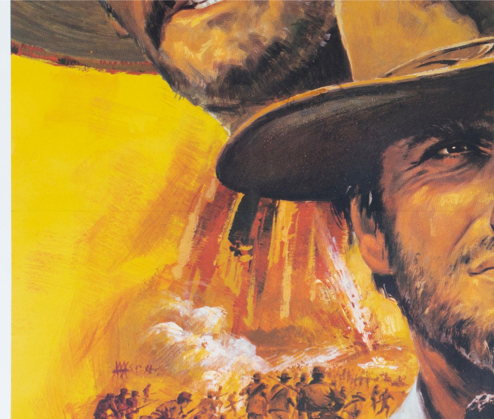 The Good The Bad The Ugly 1968 French Grande Film Poster, Jean Mascii photo 5575.0