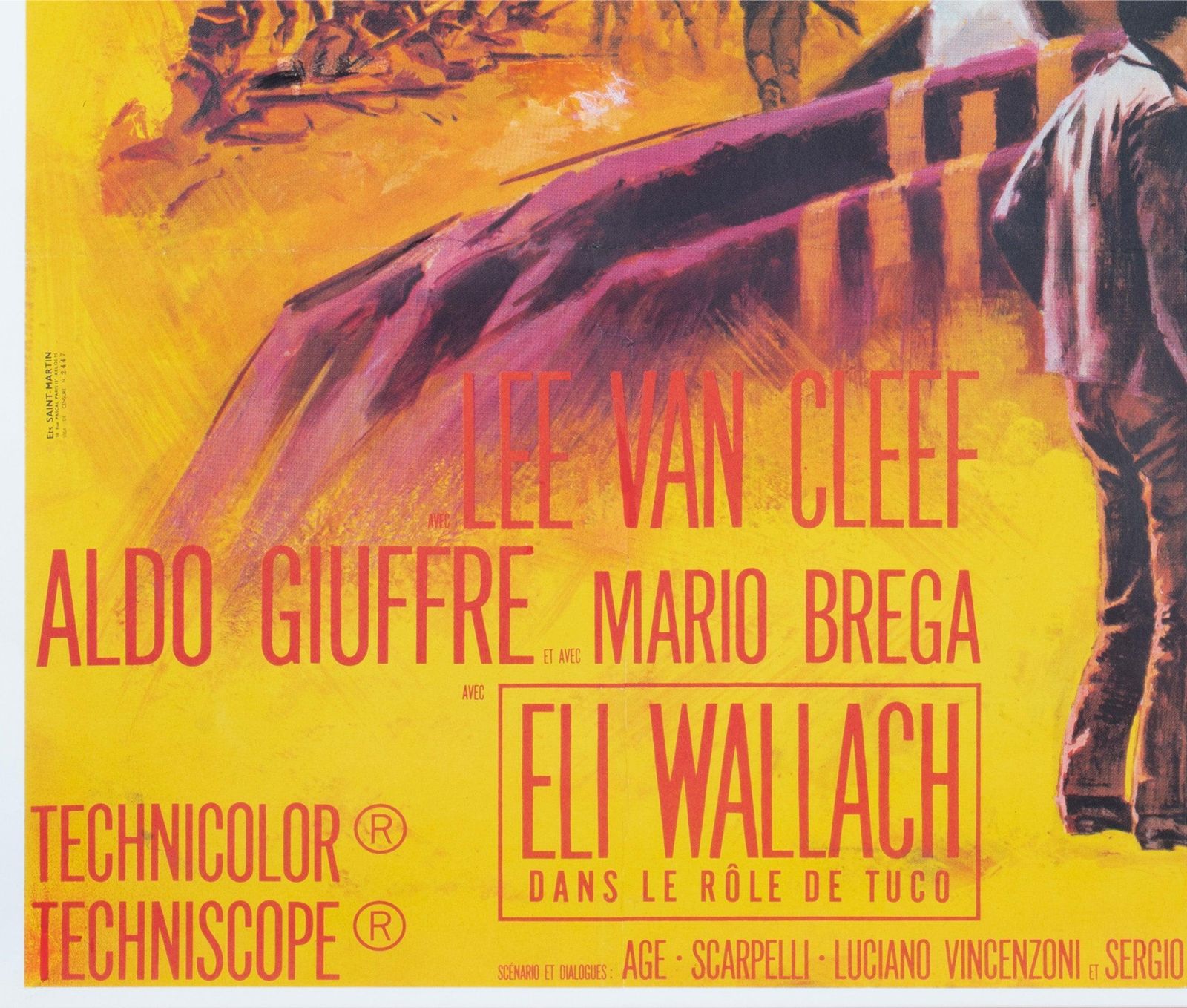 The Good The Bad The Ugly, affiche française Grande 1968, Jean Mascii photo buy