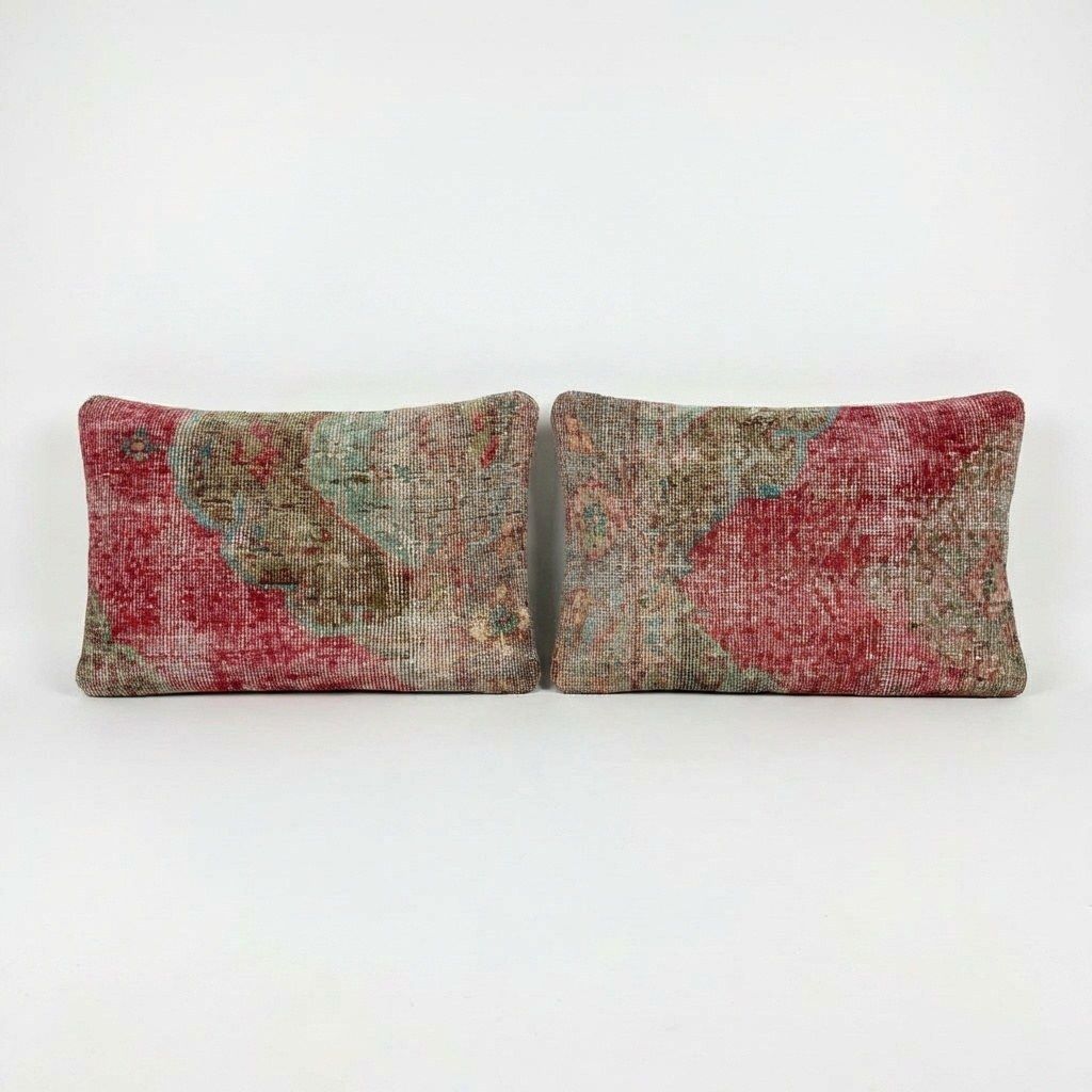 Anatolian Lumbar Rug Pillow Cover 40 X 60 Cm   Set Of Two