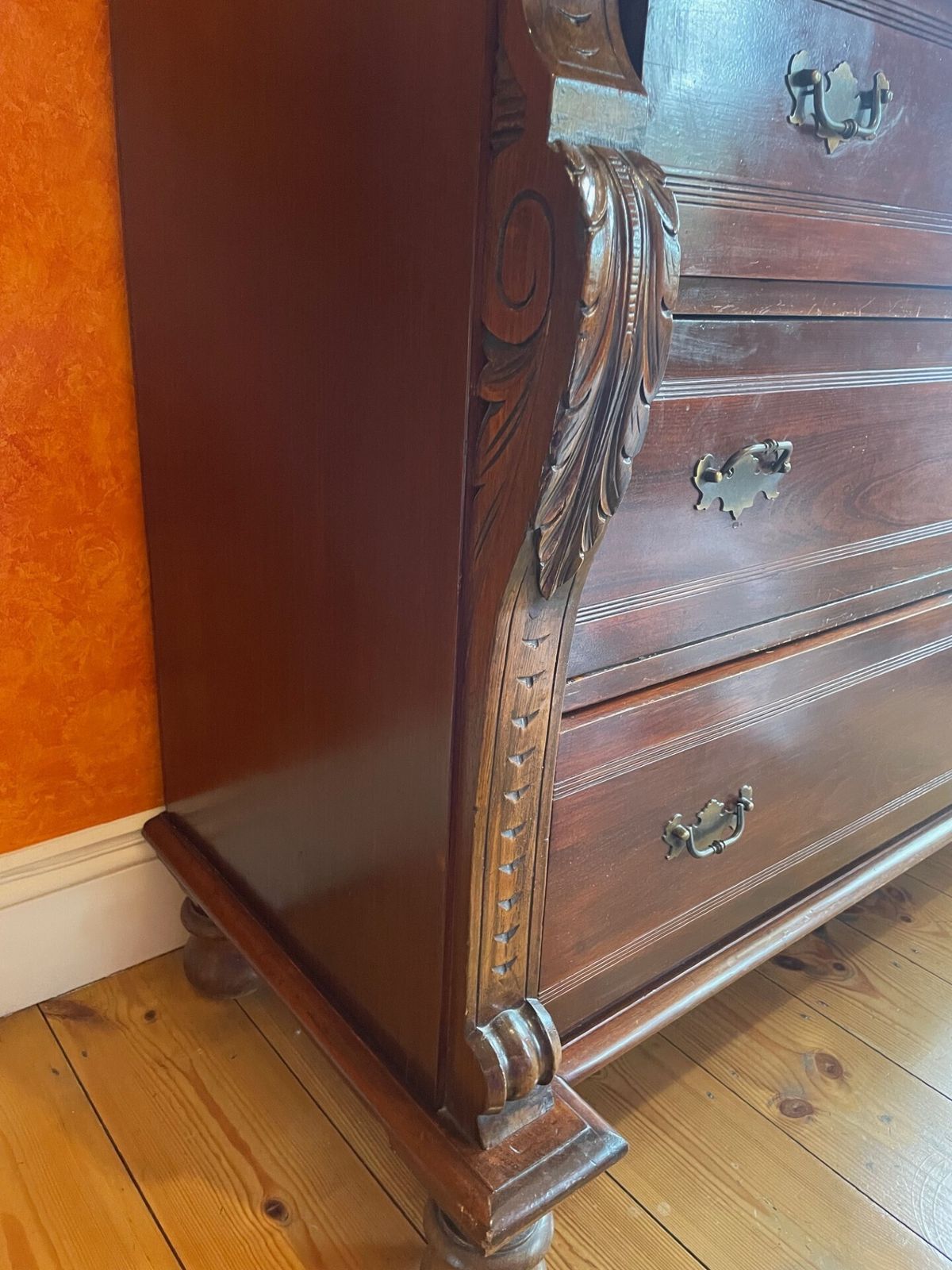 Antique Mahogany Chest Of Drawers photo furniture