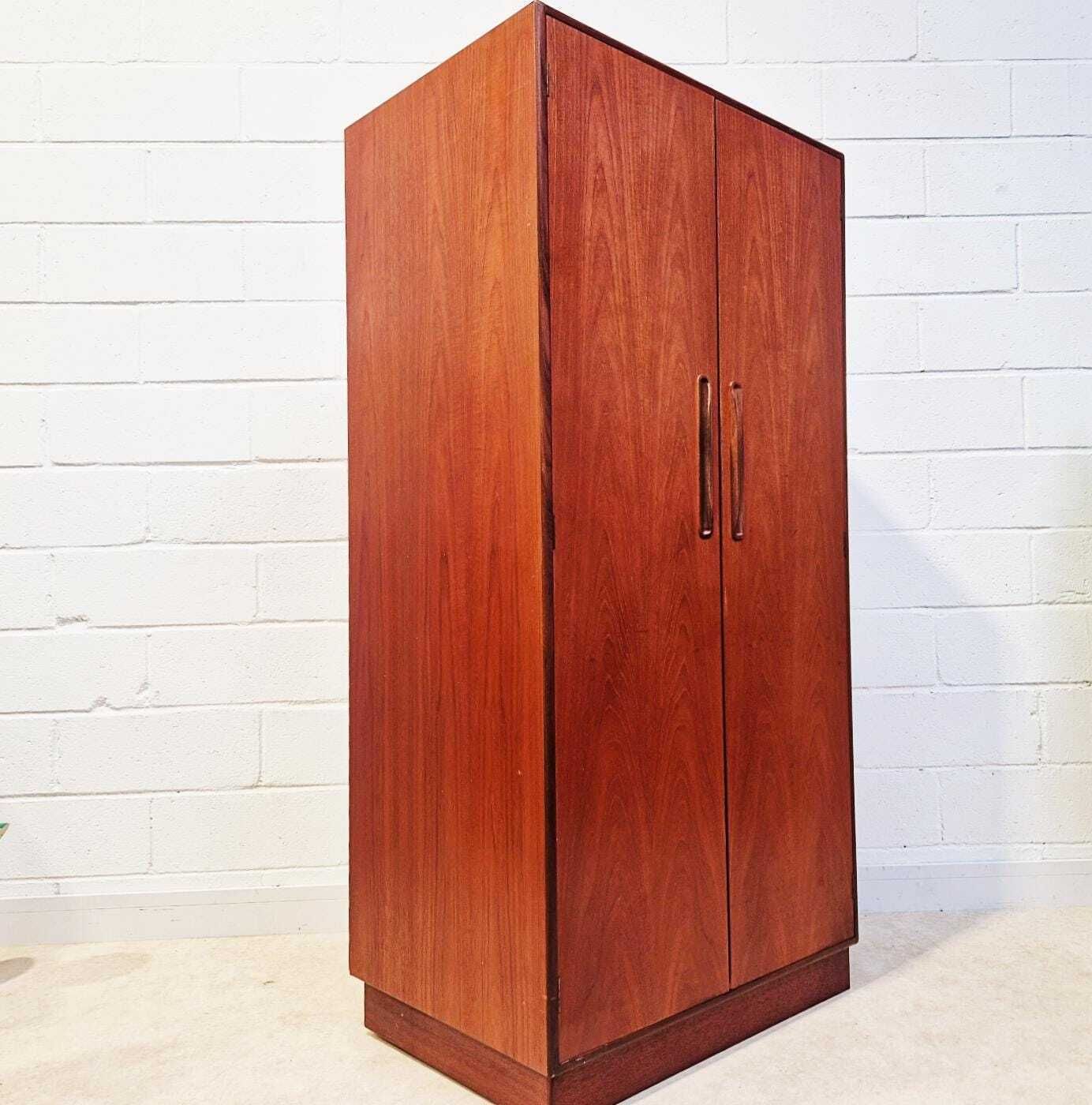 V.B Wilikins For G Plan Fresco Vintage Mid Century Medium Teak Danish Design Wardrobe Pg191 photo furniture