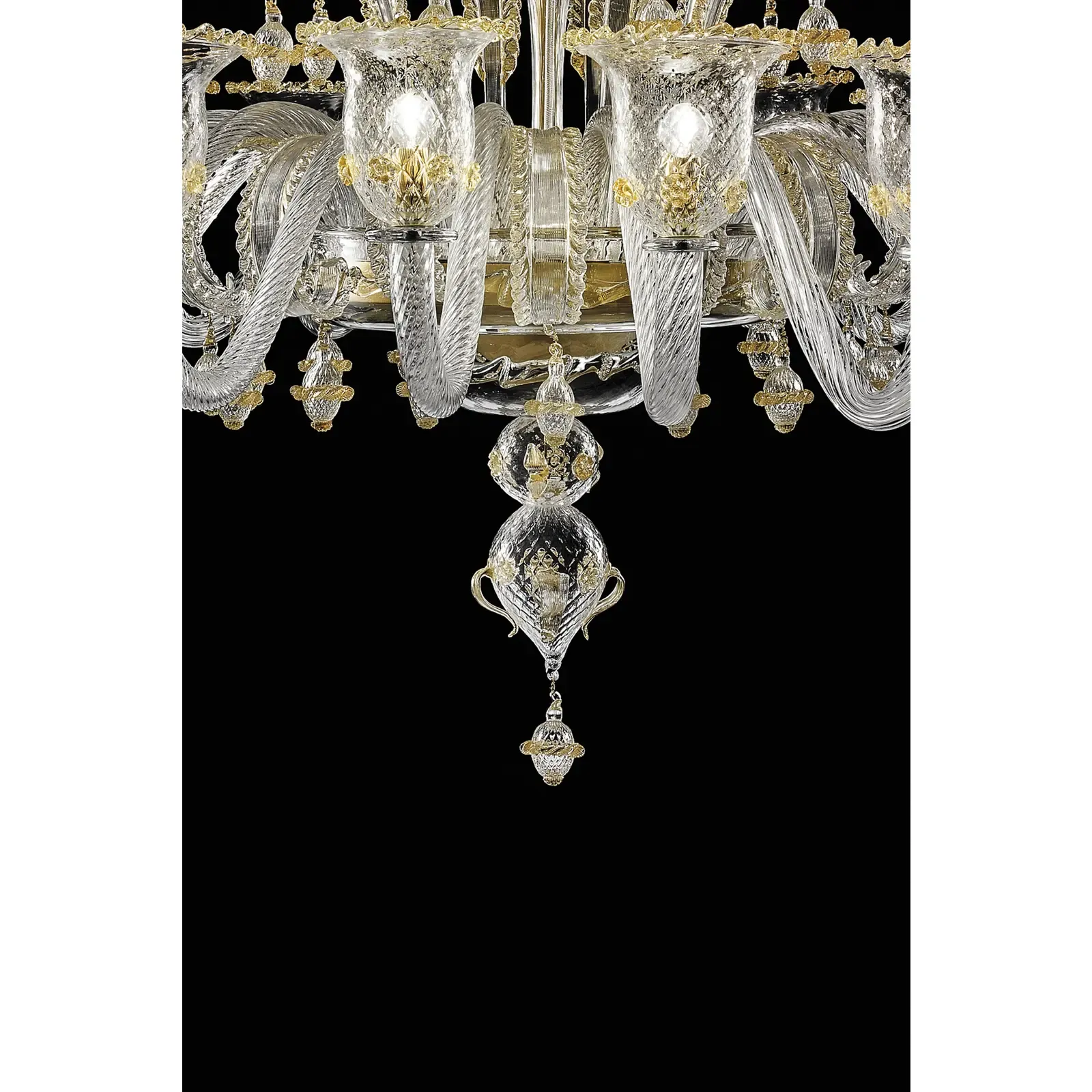 Imperial Style “Rigadin” Murano Glass Chandelier In Venetian Design photo buy