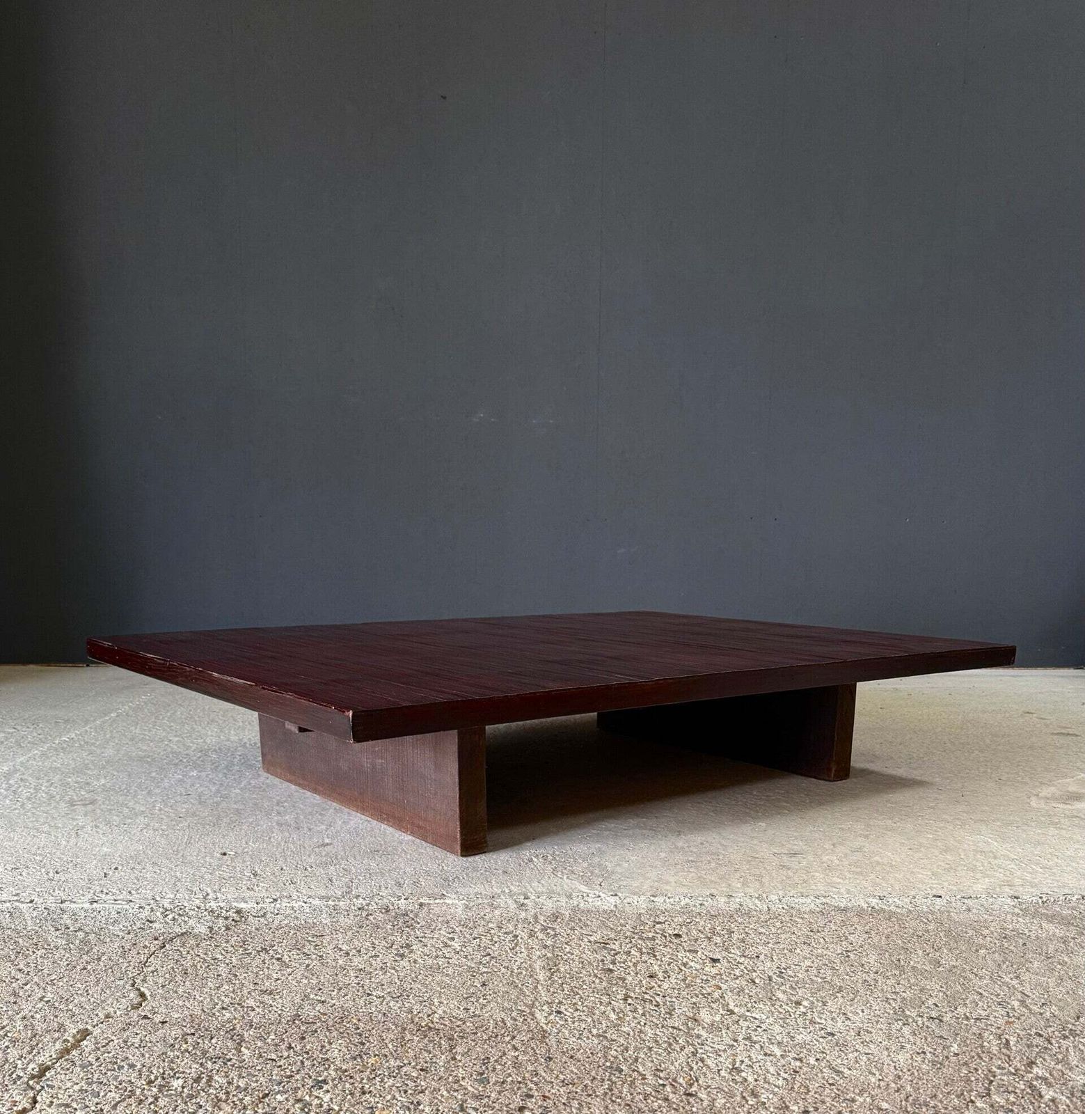 Opium Bamboo Salontafel van Axel Vervoordt, België jaren 1980 photo for sale